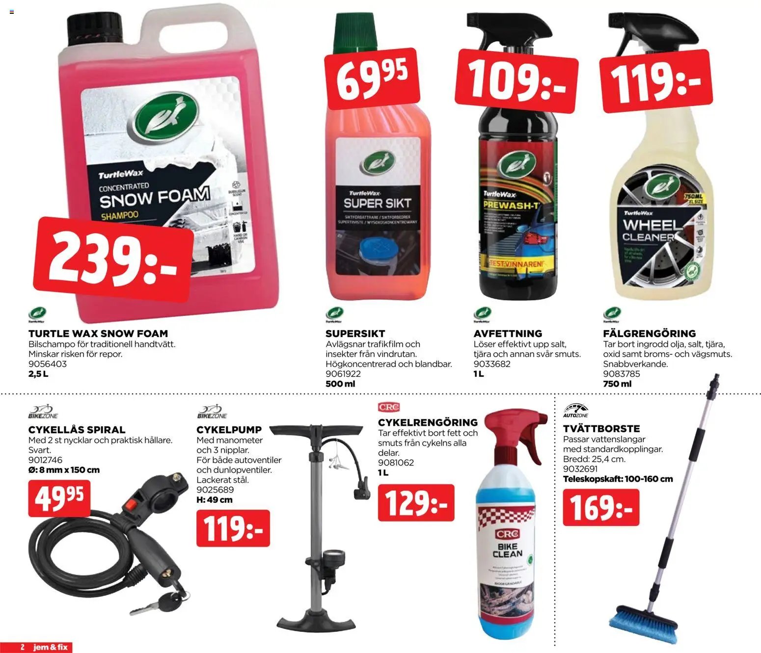 Jem & Fix Reklamblad från 22/06/2026 Jem & Fix erbjudanden