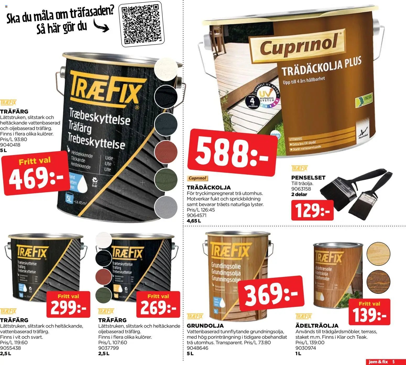 Jem & Fix Reklamblad från 22/06/2026 Jem & Fix erbjudanden