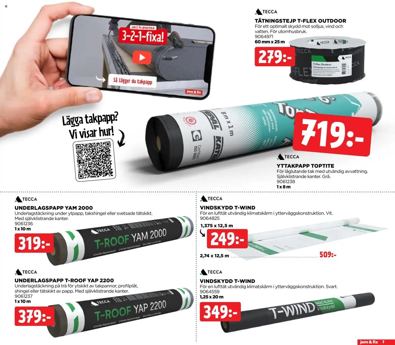 Jem & Fix Reklamblad från 22/06/2026 Jem & Fix erbjudanden