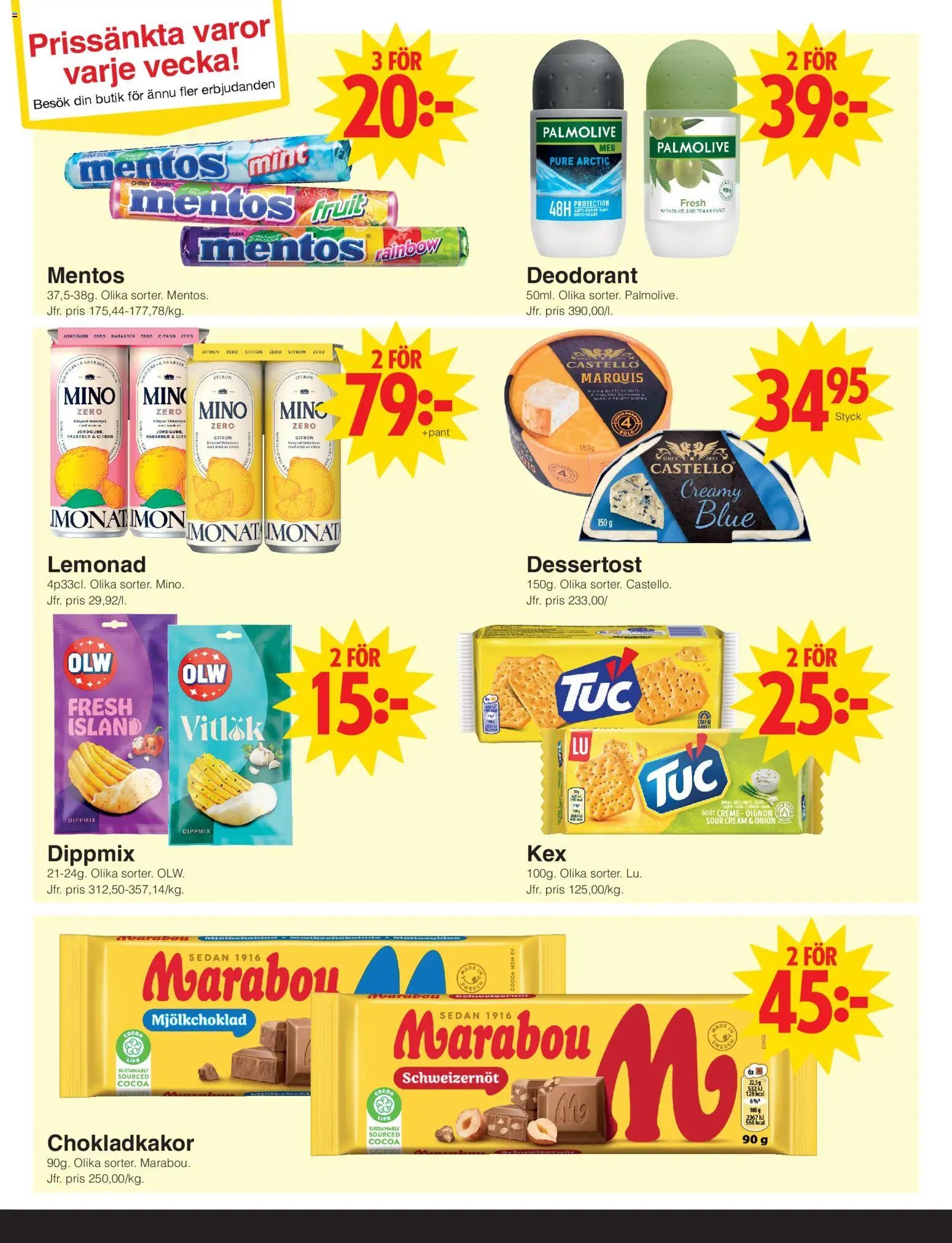 Matöppet Reklamblad från 08/06/2026 Matöppet erbjudanden