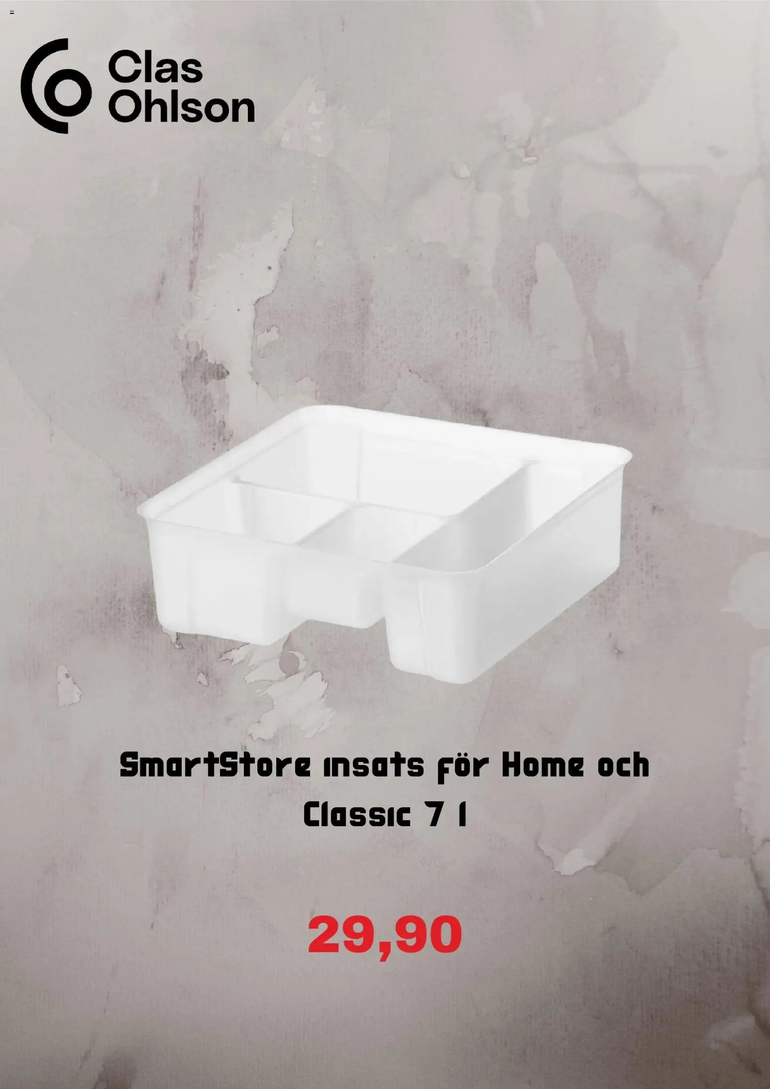 Clas Ohlson Reklamblad från 01/09/2026 Clas Ohlson erbjudanden
