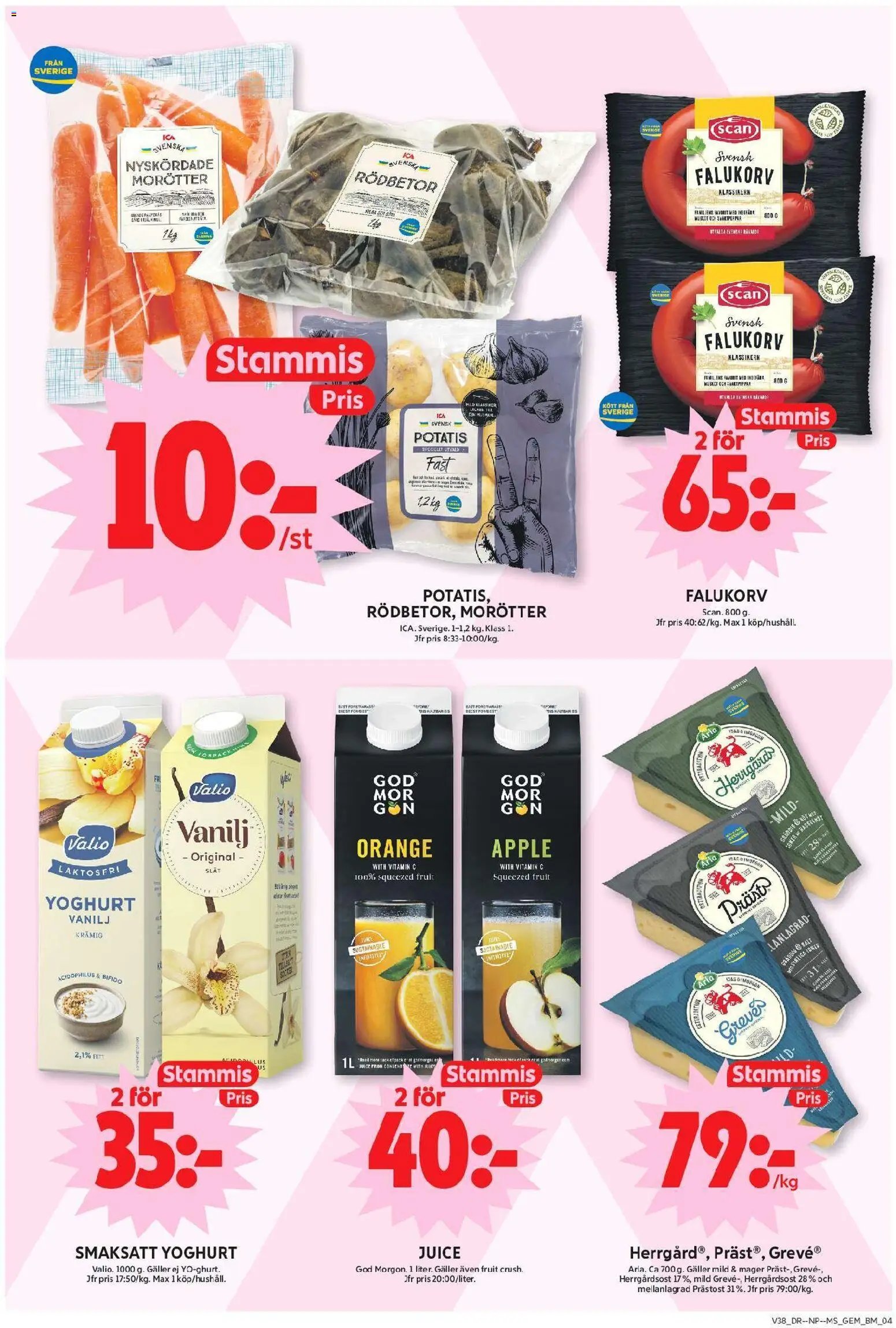 ICA Maxi Reklamblad från 14/09/2026 ICA Maxi erbjudanden