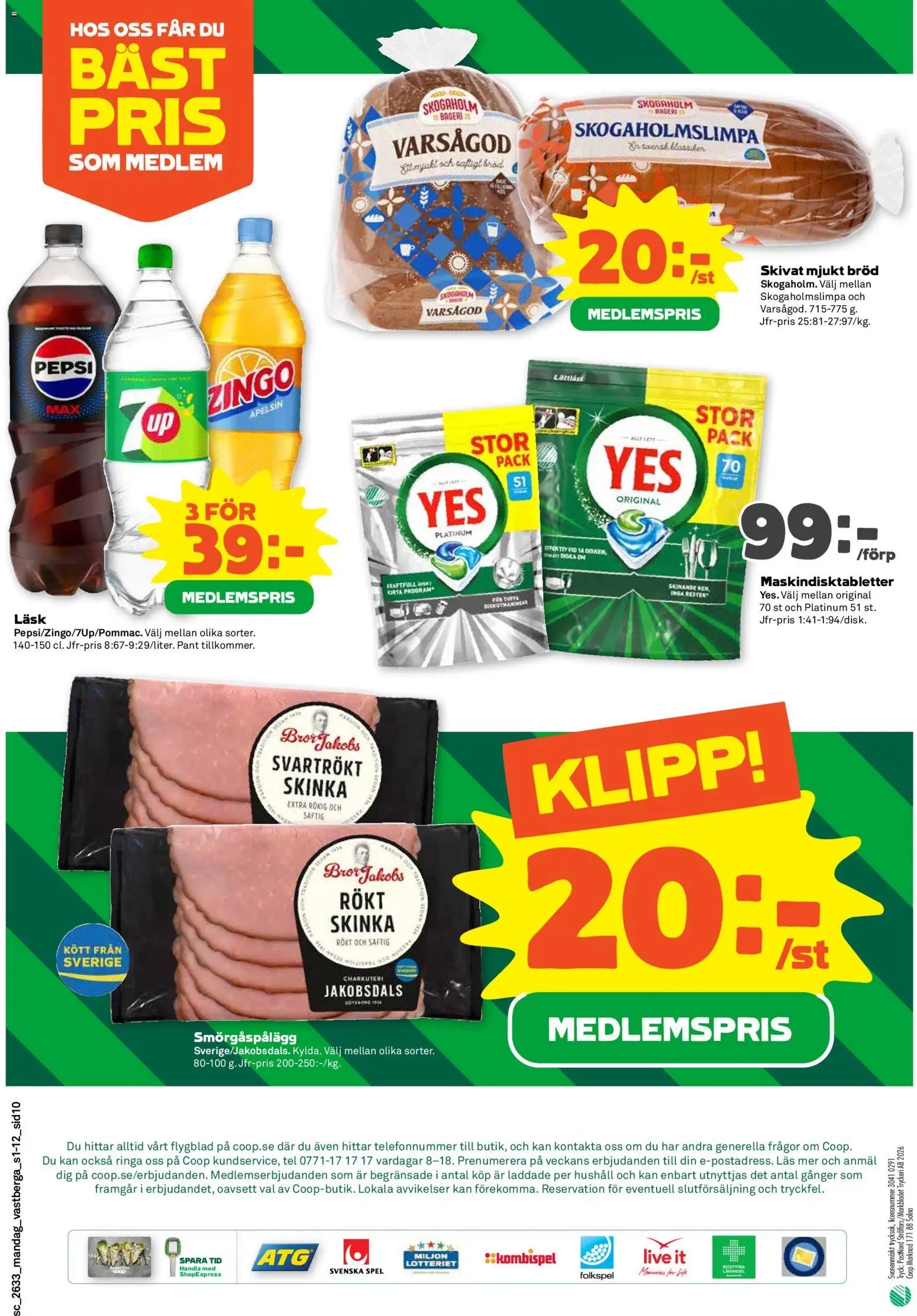 Stora Coop Reklamblad från 10/08/2026 Aktuella reklamblad Stora Coop