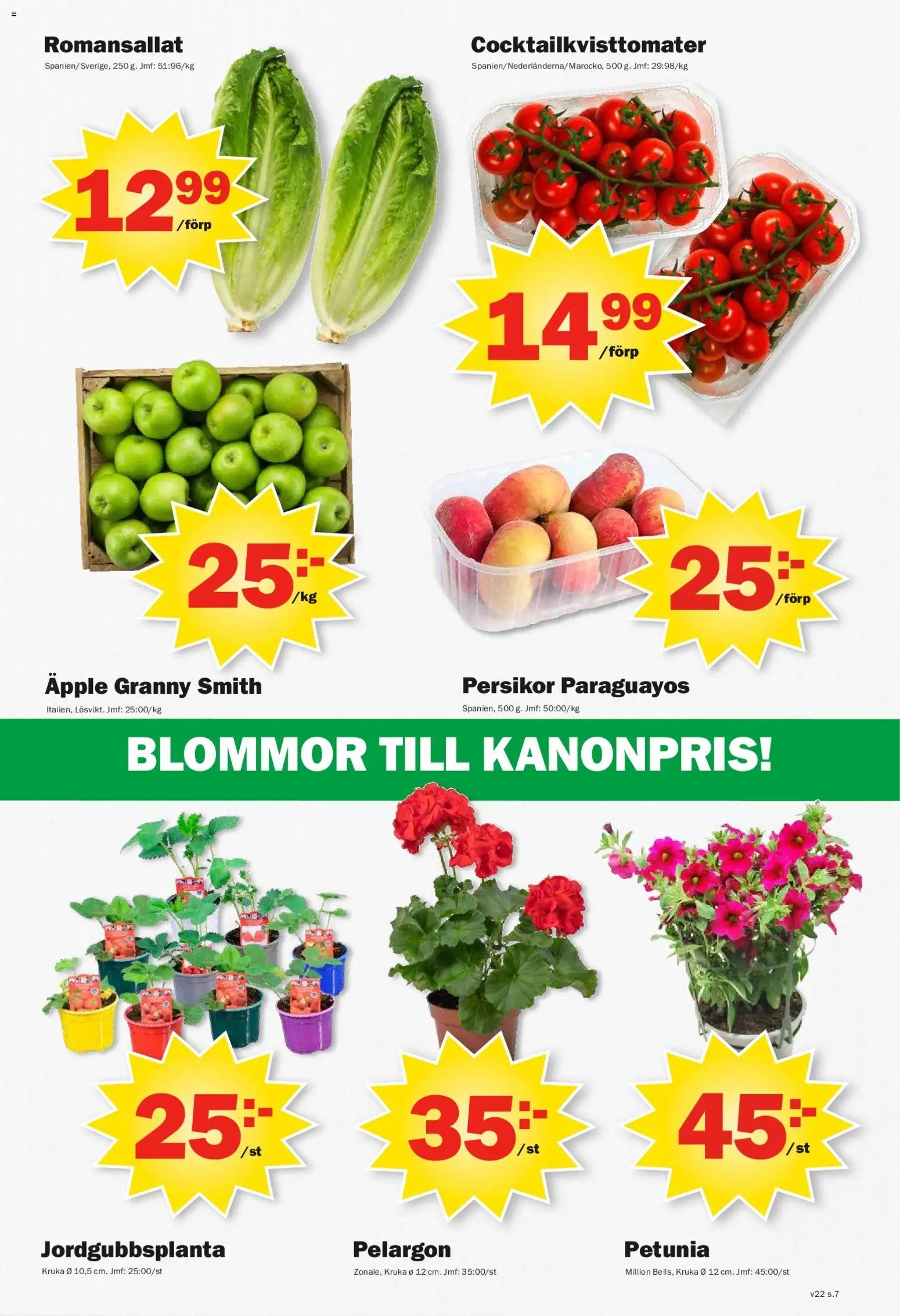 Pekås Reklamblad från 25/05/2026 Pekås erbjudanden