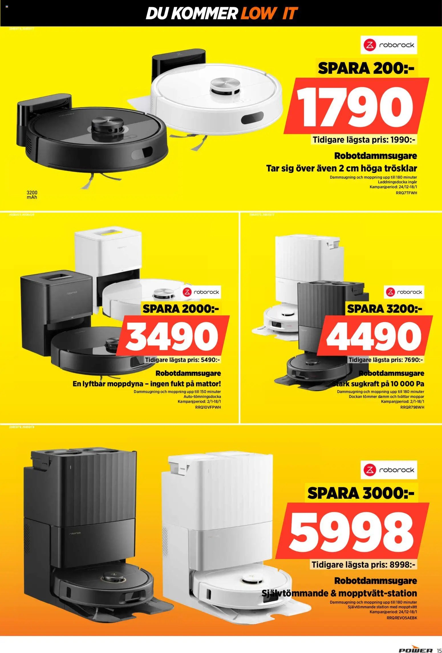 Power Reklamblad från 12/01/2026 Aktuella reklamblad Power