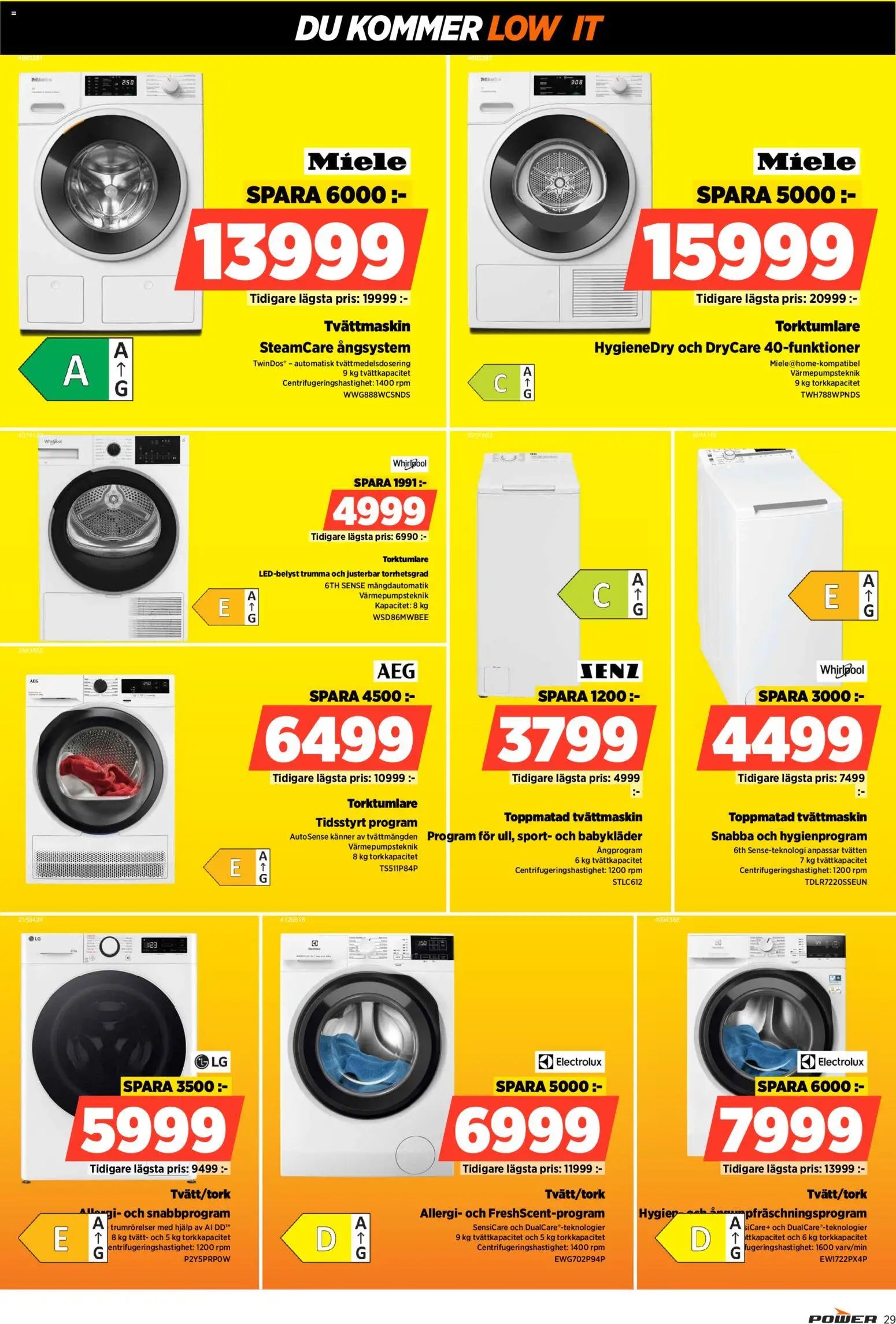 Power Reklamblad från 12/01/2026 Aktuella reklamblad Power