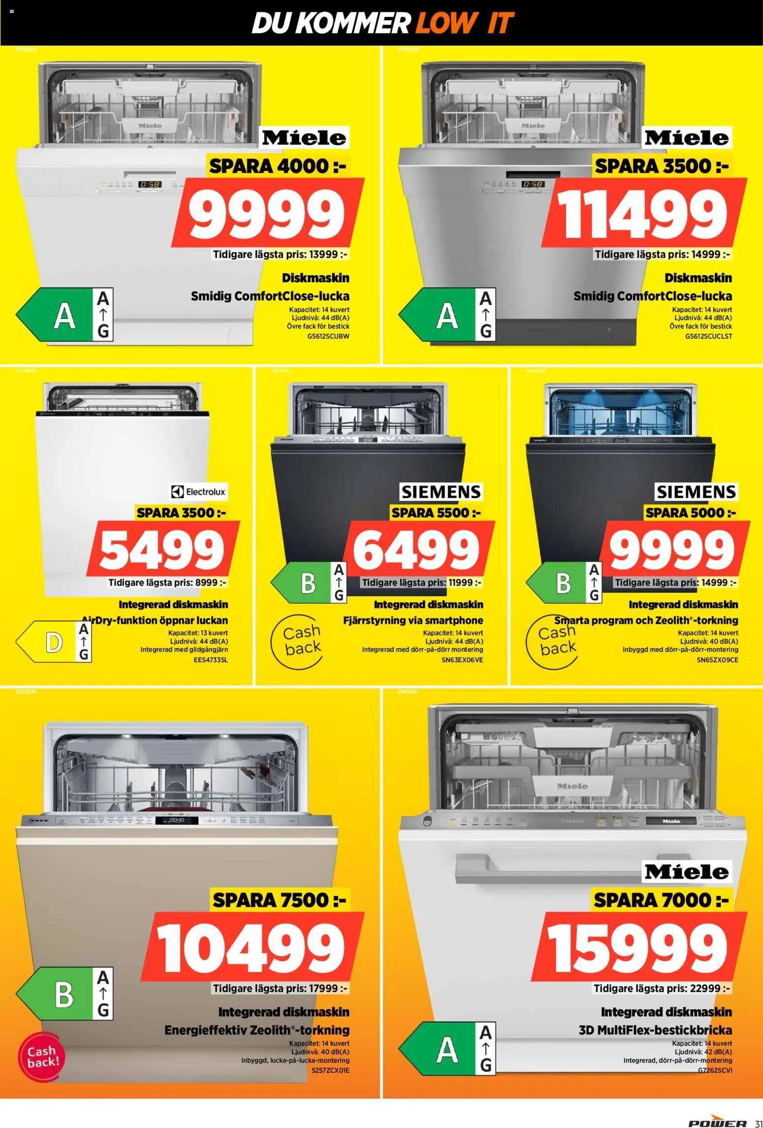 Power Reklamblad från 12/01/2026 Aktuella reklamblad Power