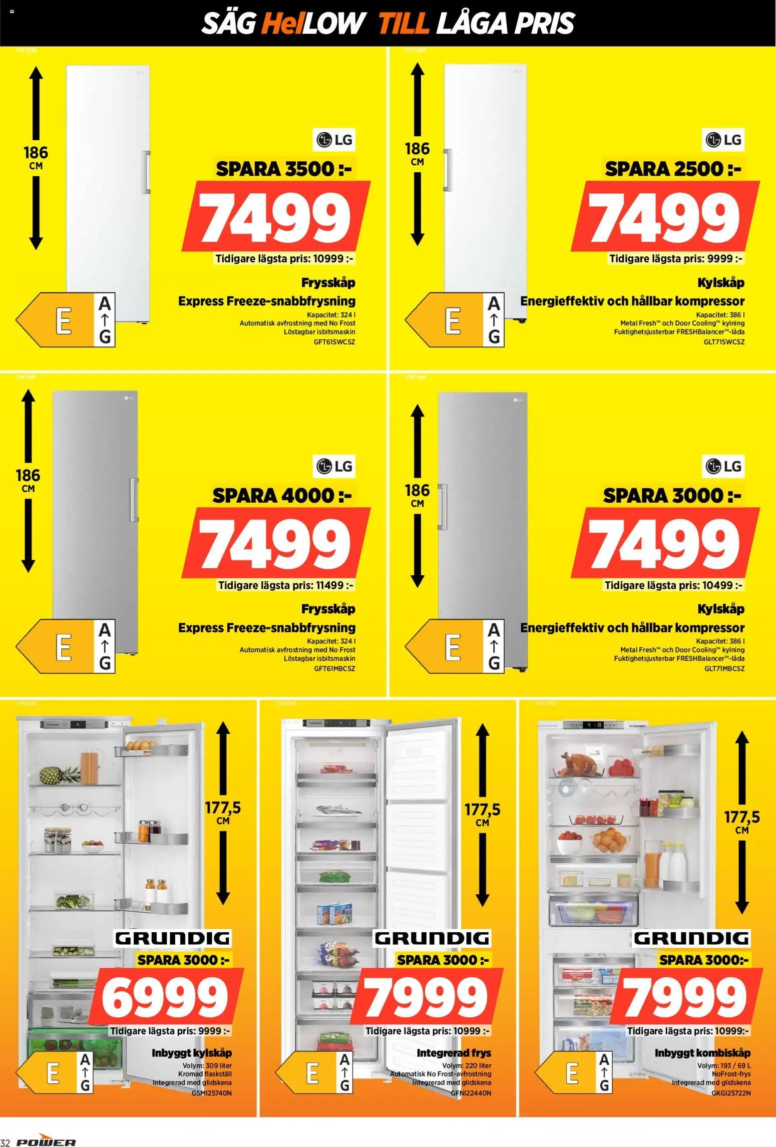 Power Reklamblad från 12/01/2026 Aktuella reklamblad Power