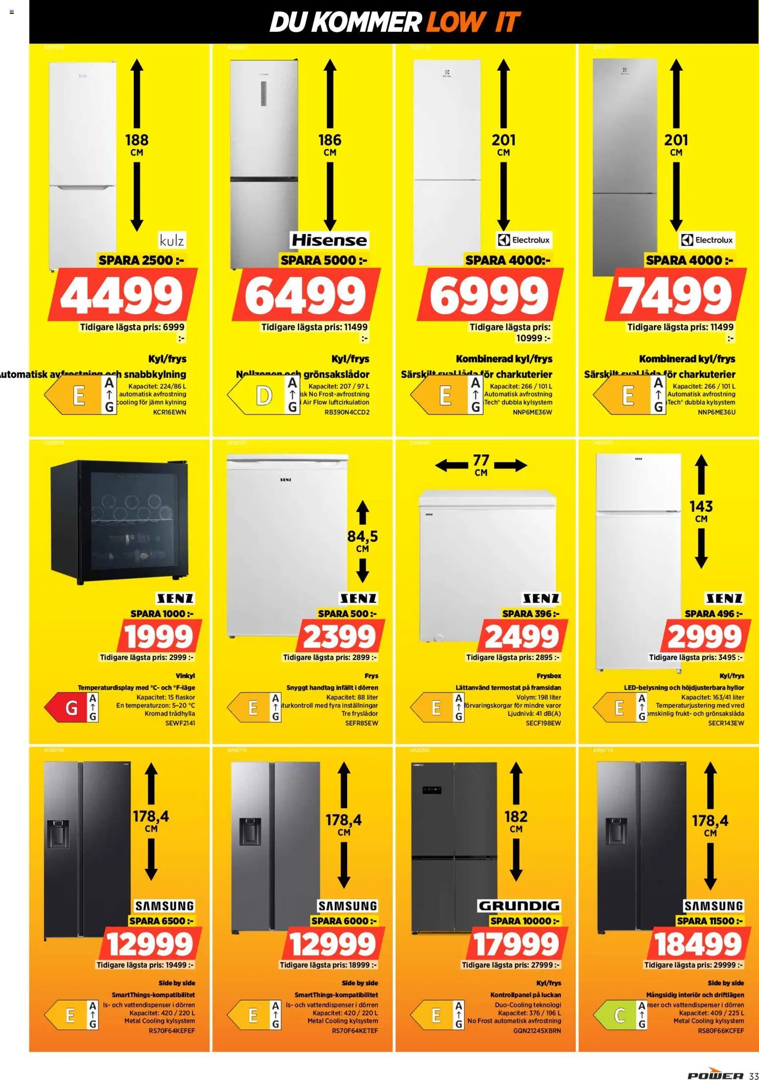 Power Reklamblad från 12/01/2026 Aktuella reklamblad Power