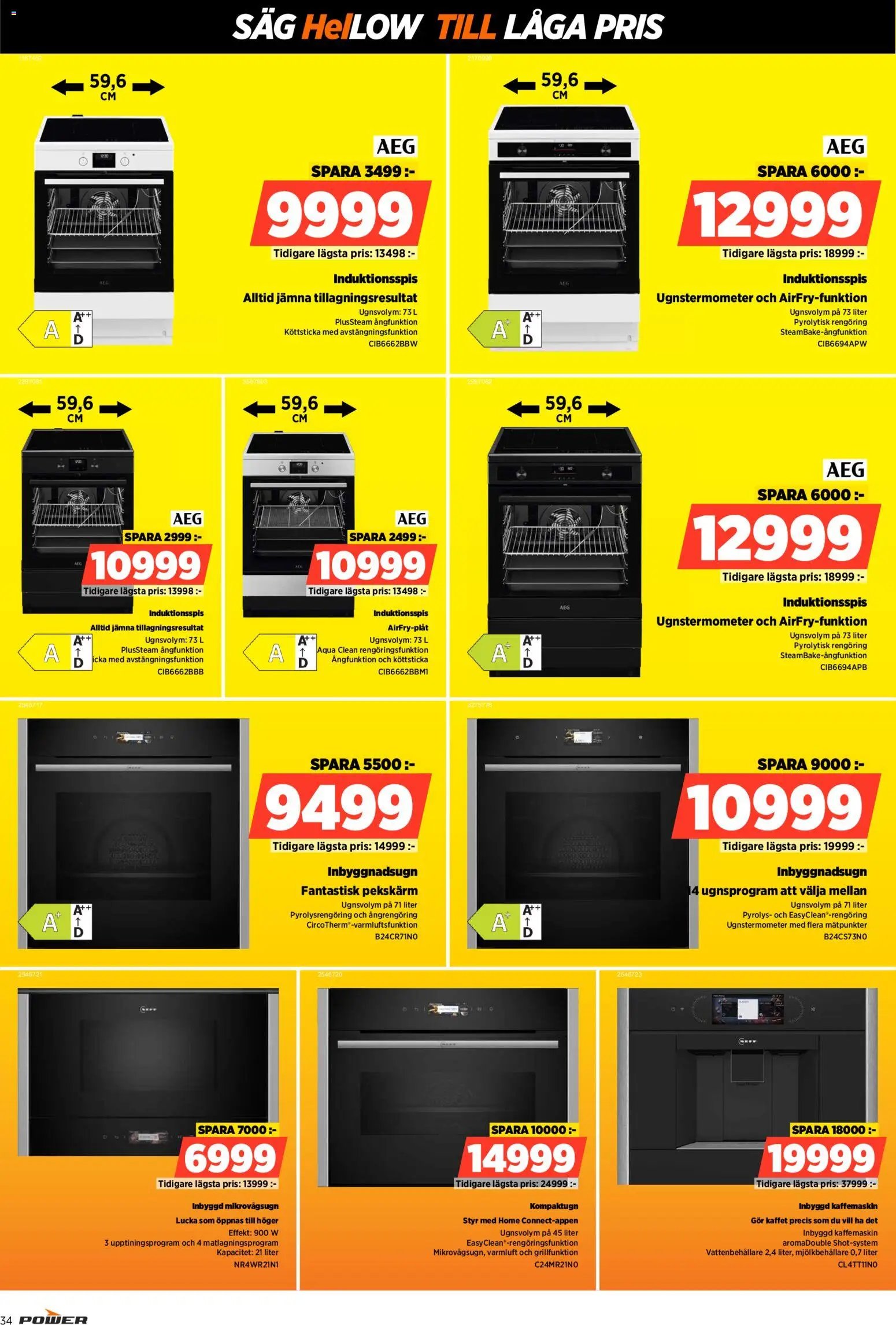 Power Reklamblad från 12/01/2026 Aktuella reklamblad Power