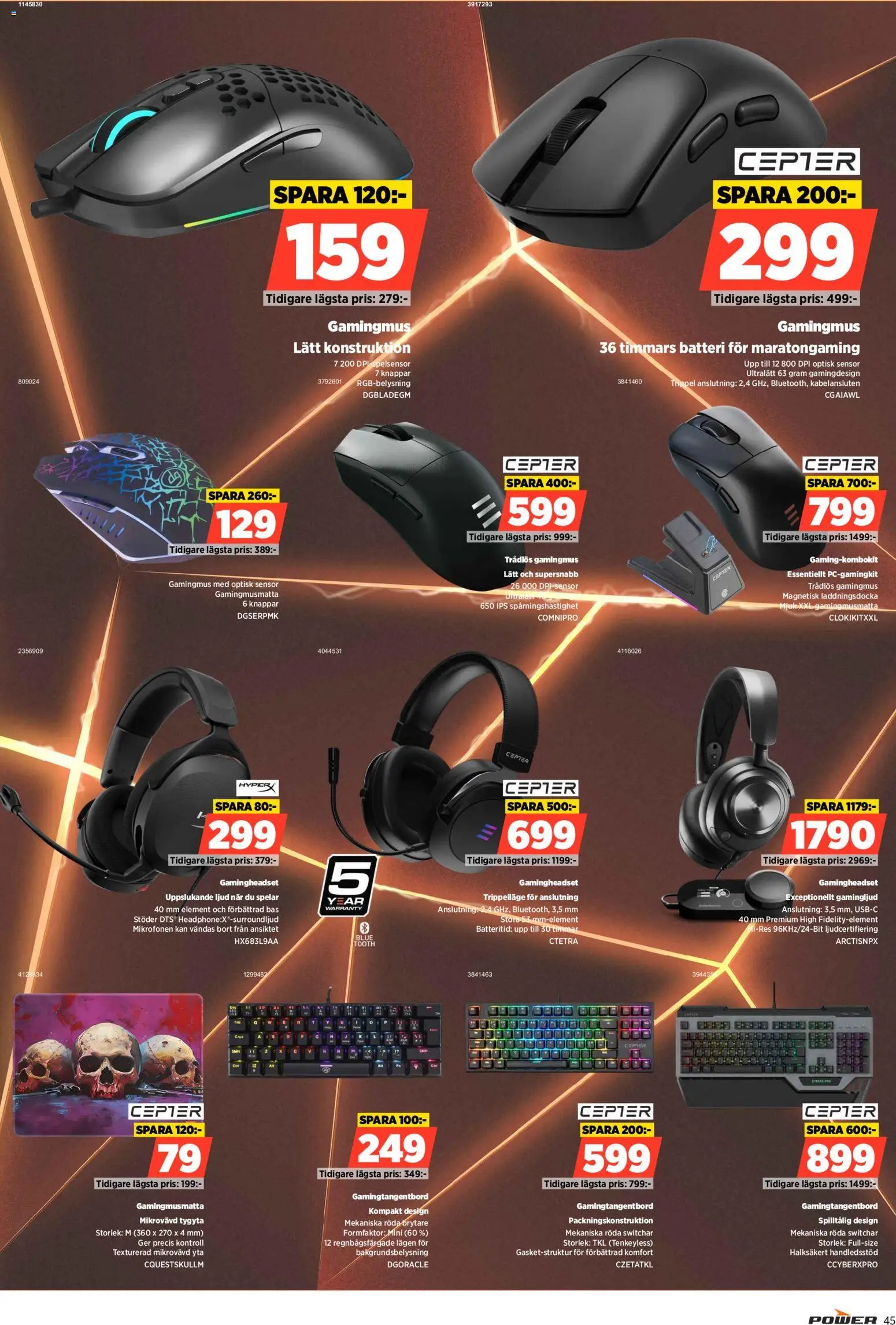 Power Reklamblad från 12/01/2026 Aktuella reklamblad Power