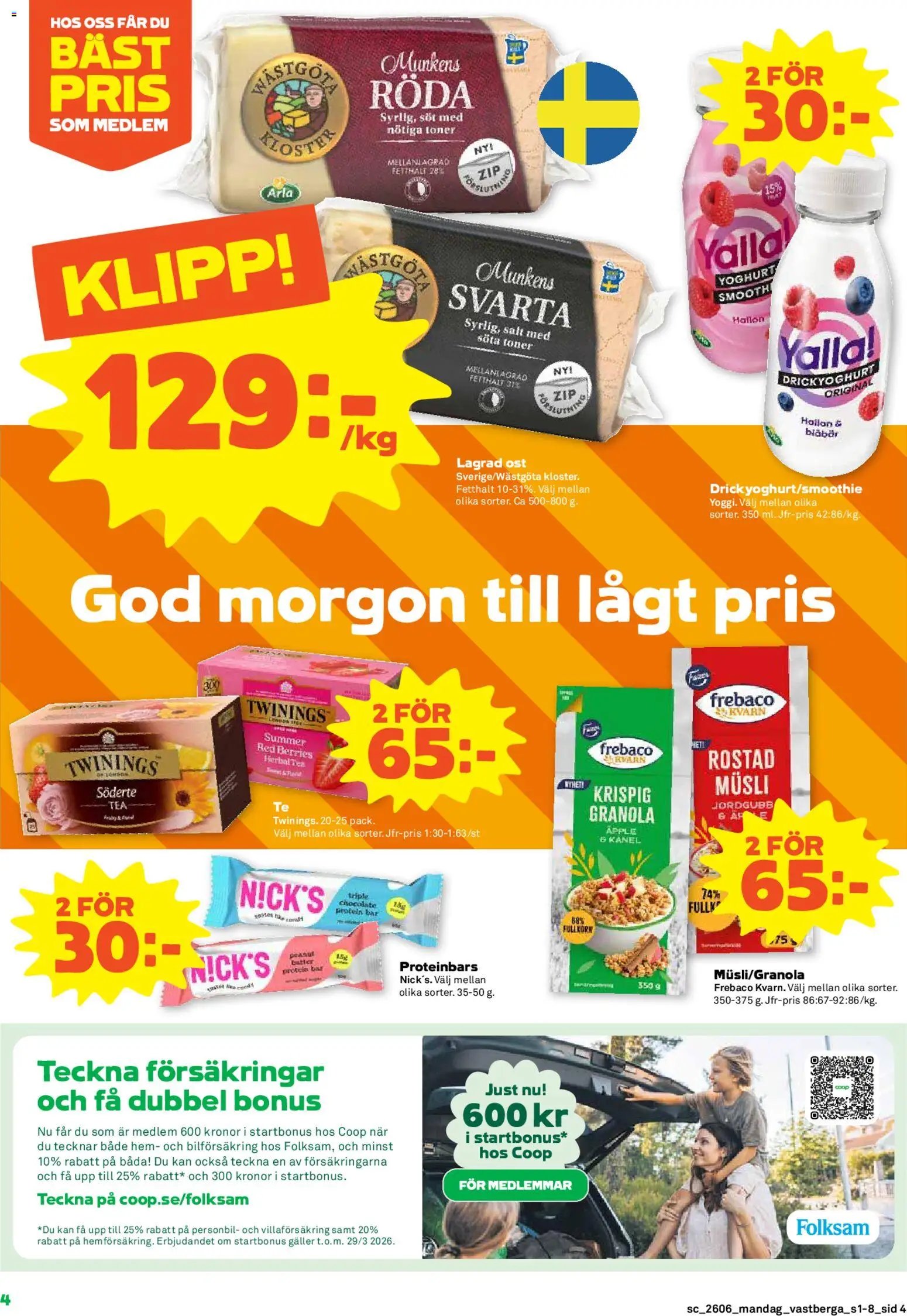 Coop Forum Reklamblad från 02/02/2026 Aktuella reklamblad Coop Forum