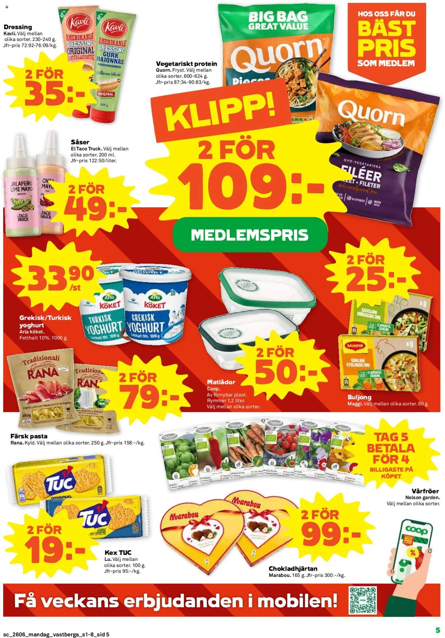 Coop Forum Reklamblad från 02/02/2026 Aktuella reklamblad Coop Forum