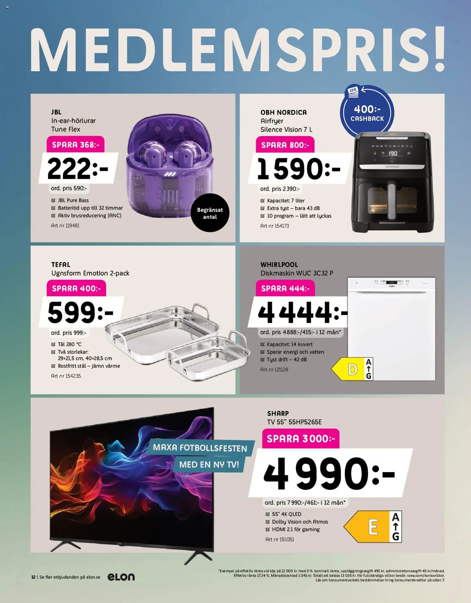 Elon Reklamblad från 25/05/2026 Elon erbjudanden