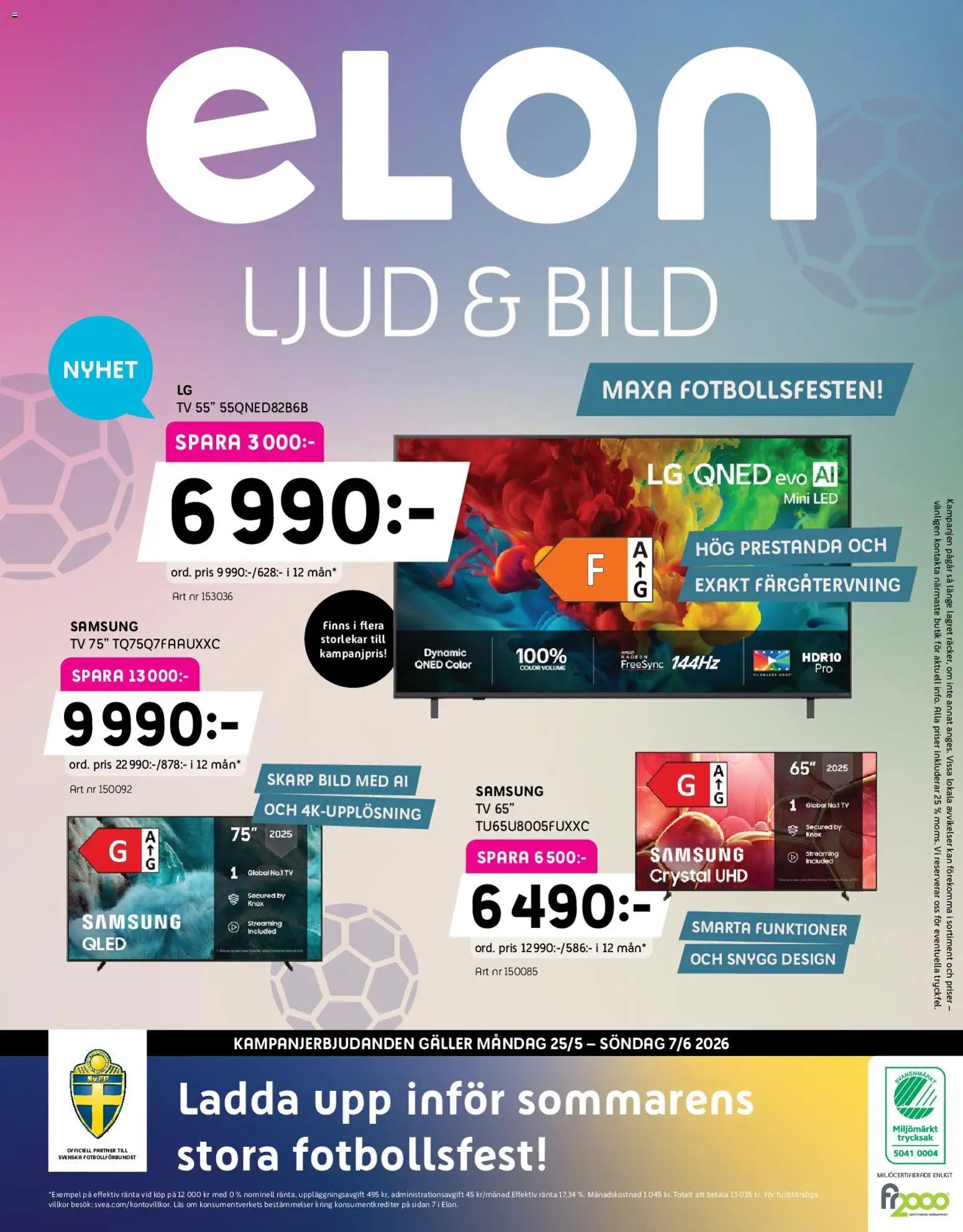 Elon Reklamblad från 25/05/2026 Elon erbjudanden