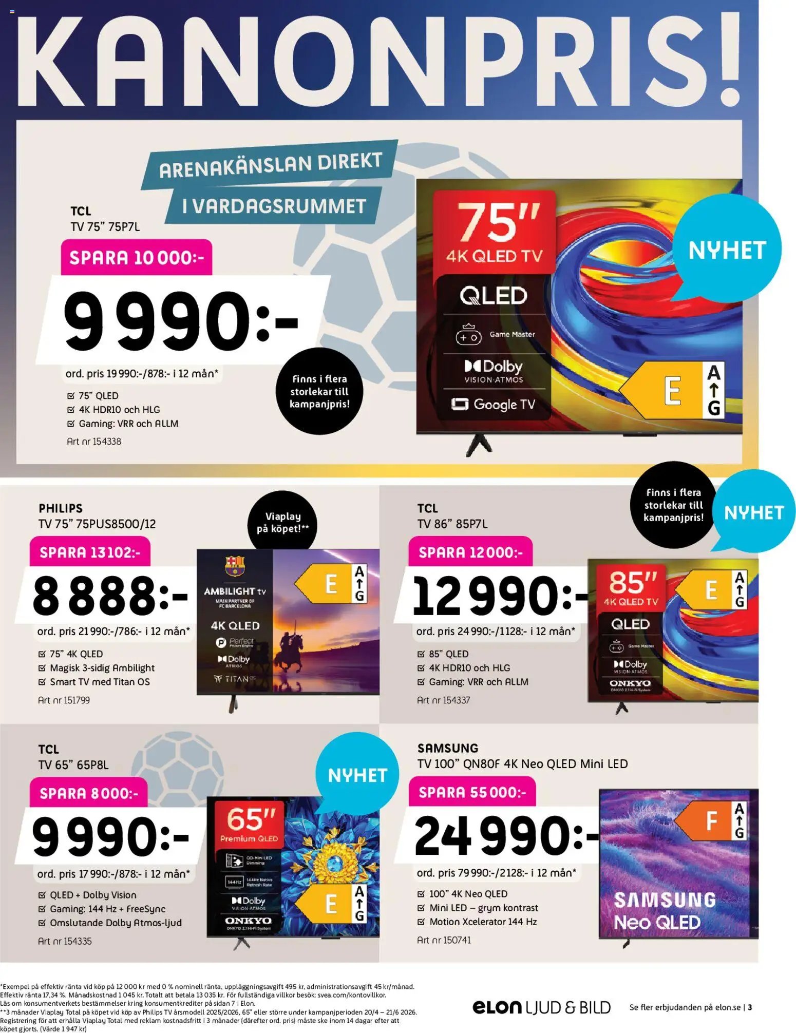 Elon Reklamblad från 25/05/2026 Elon erbjudanden
