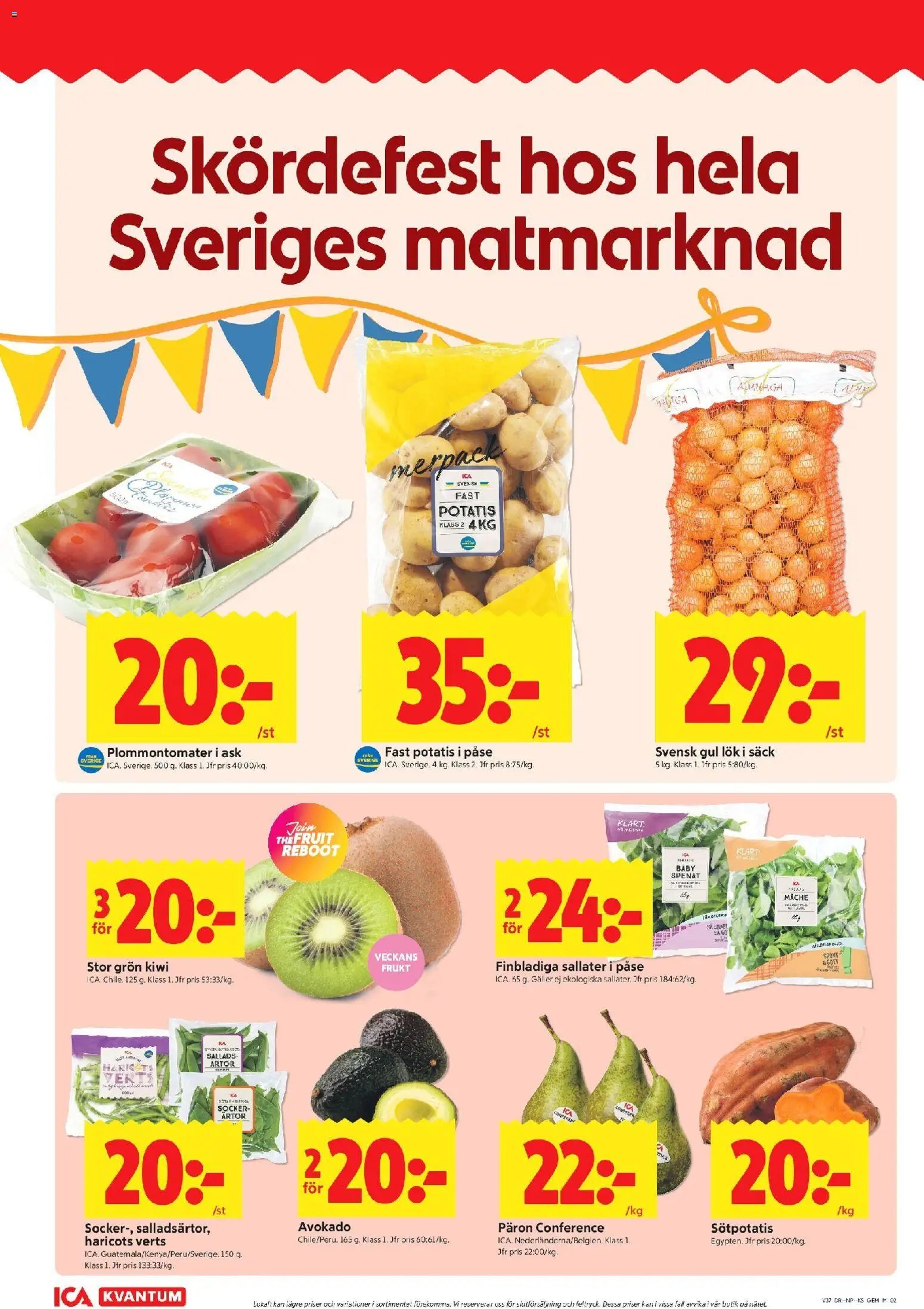 ICA Kvantum Reklamblad från 07/09/2026 ICA Kvantum erbjudanden