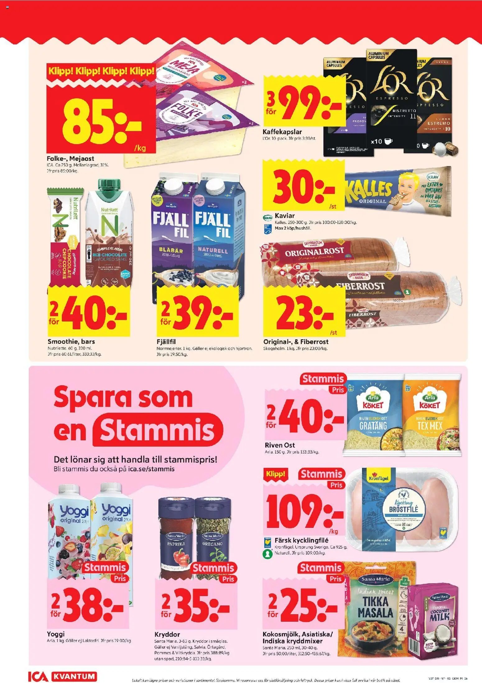 ICA Kvantum Reklamblad från 07/09/2026 ICA Kvantum erbjudanden