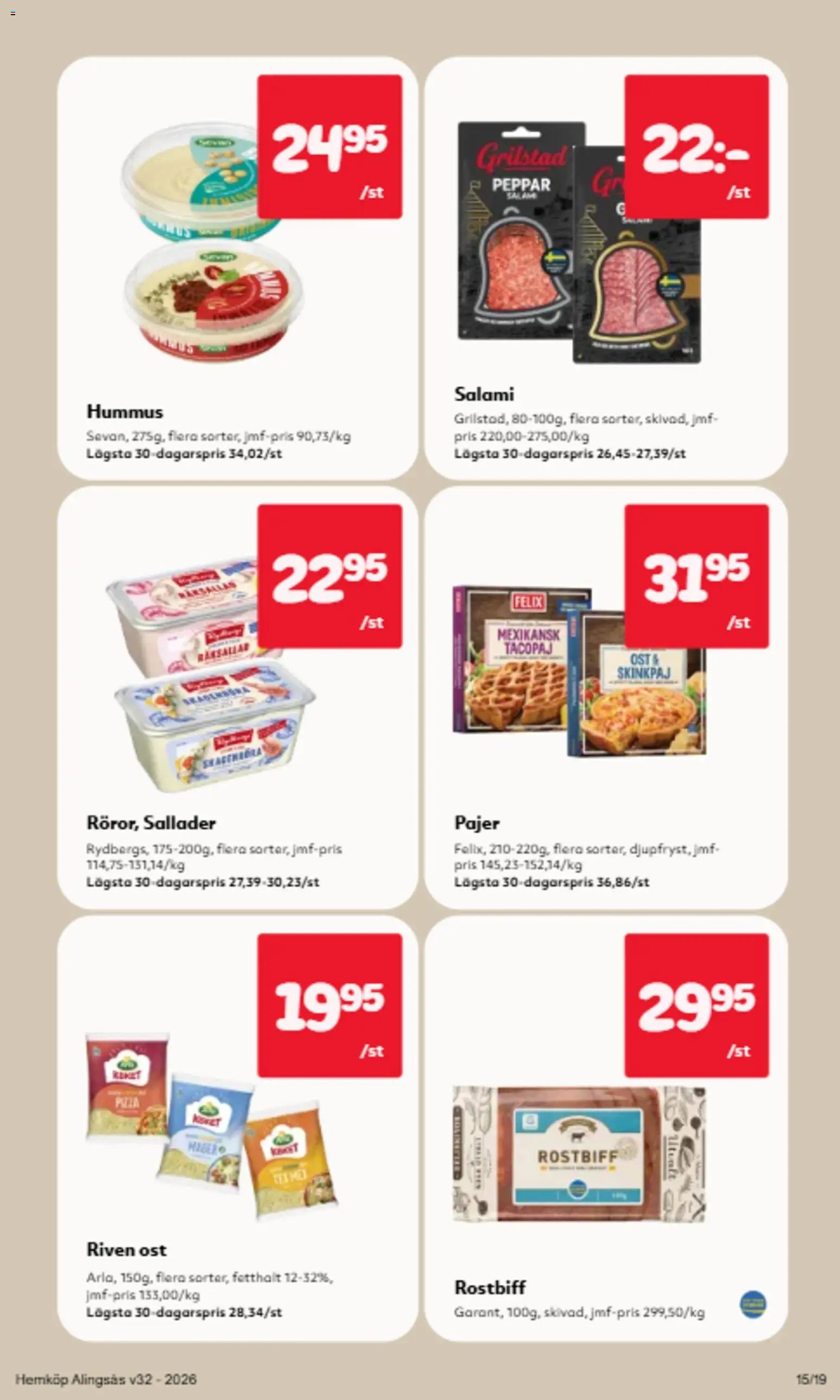 Hemköp Reklamblad från 03/08/2026 Hemköp erbjudanden