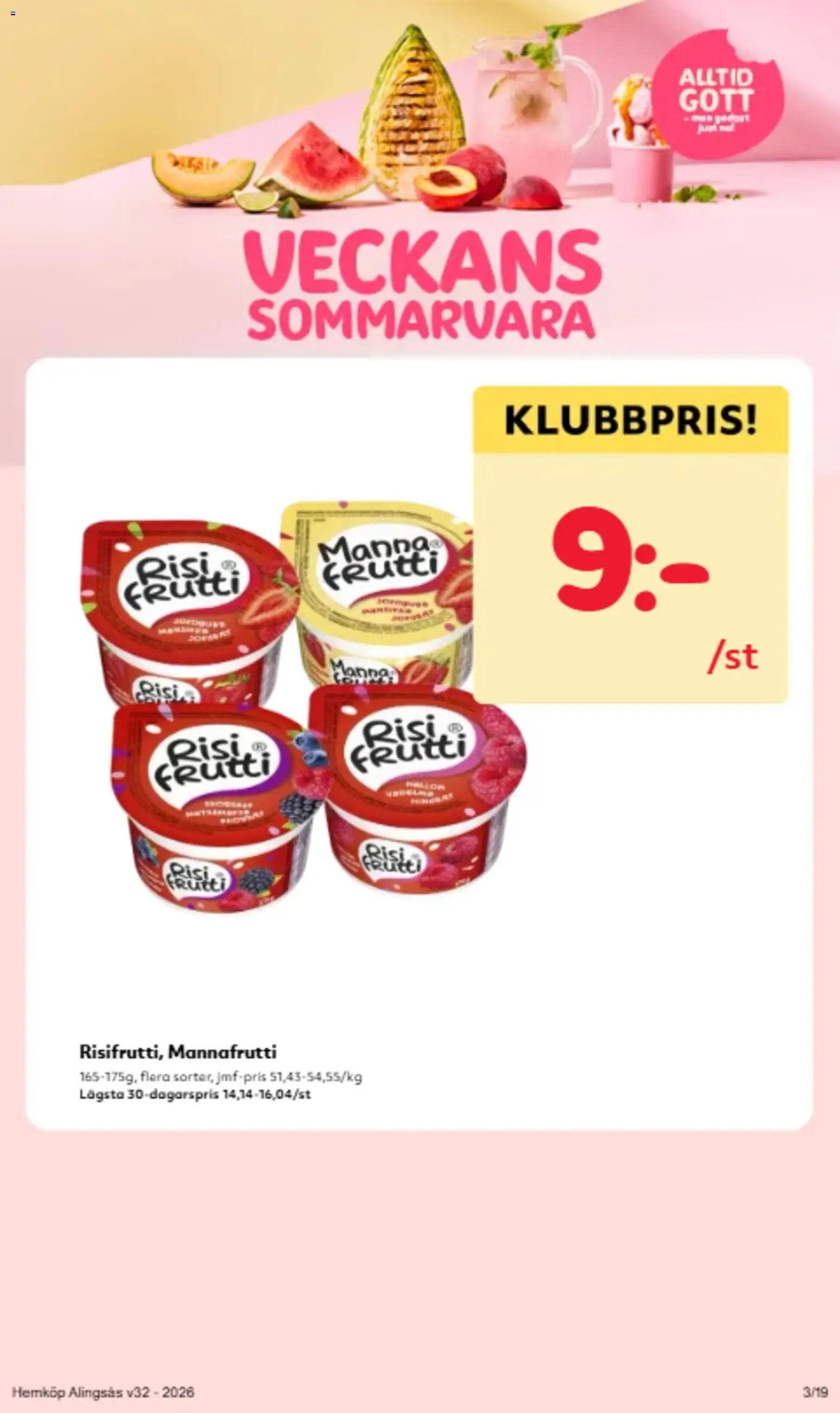 Hemköp Reklamblad från 03/08/2026 Hemköp erbjudanden