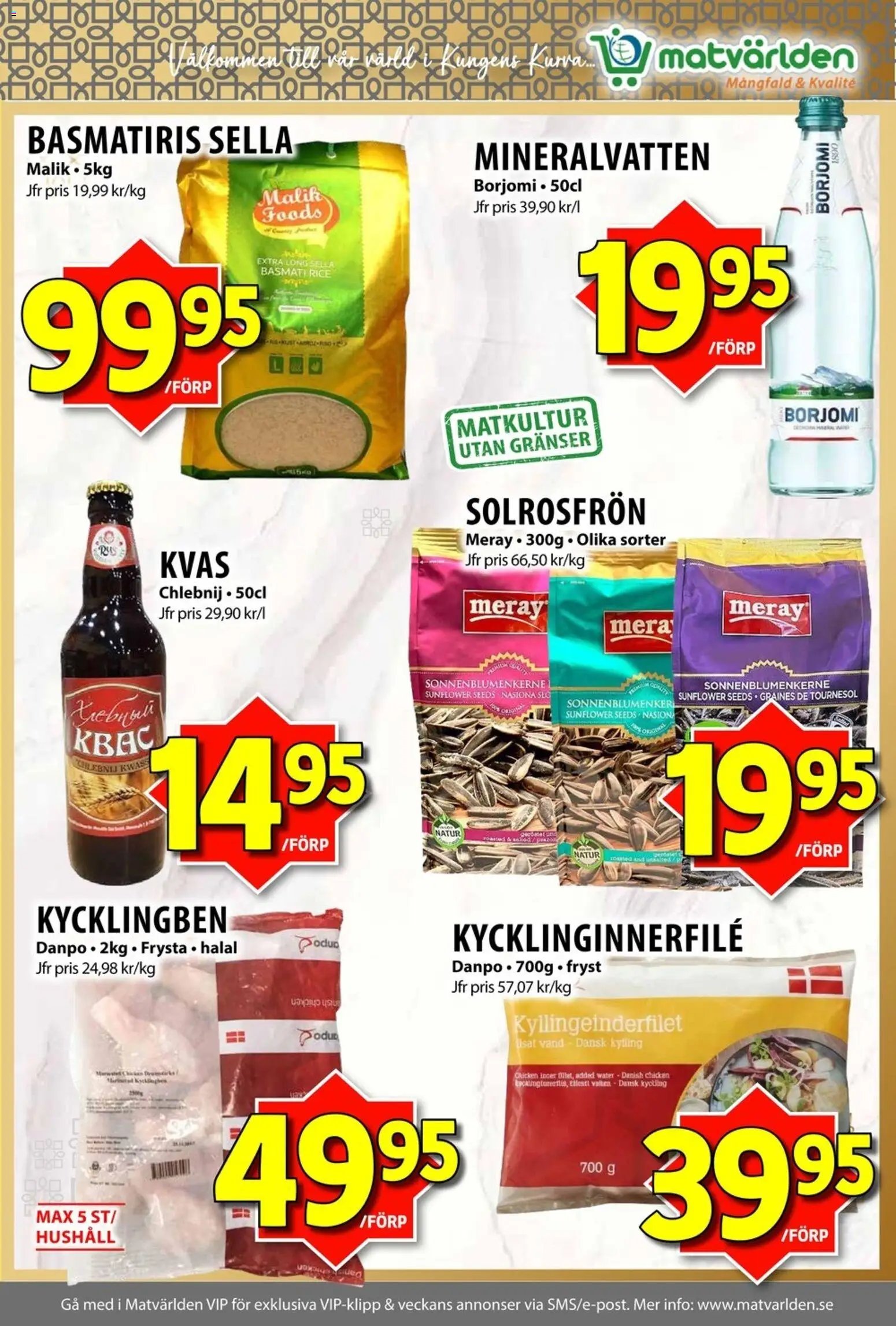 Matvärlden Reklamblad från 14/09/2026 Matvärlden erbjudanden