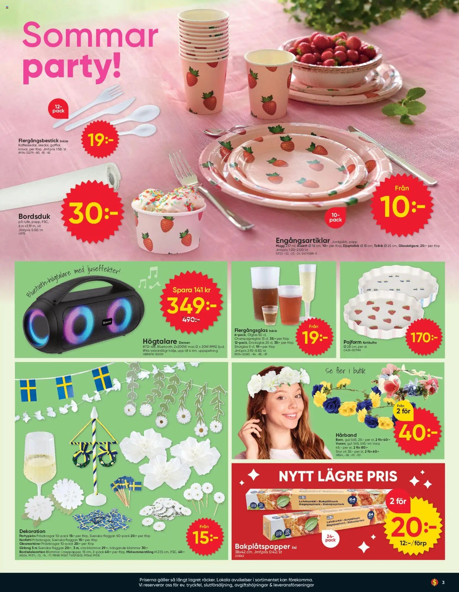 Dollar Store Reklamblad från 15/06/2026 Dollar Store erbjudanden