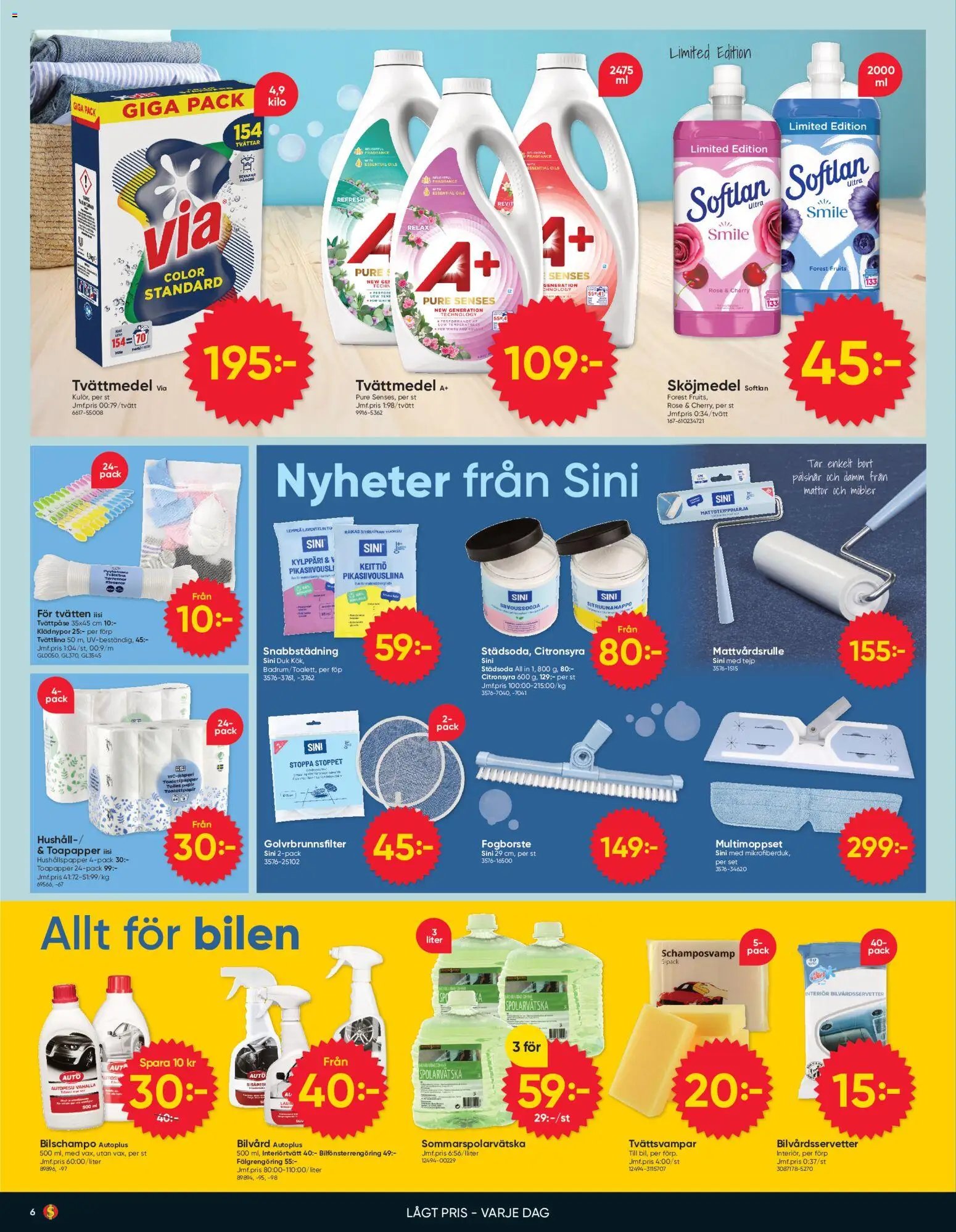 Dollar Store Reklamblad från 15/06/2026 Dollar Store erbjudanden