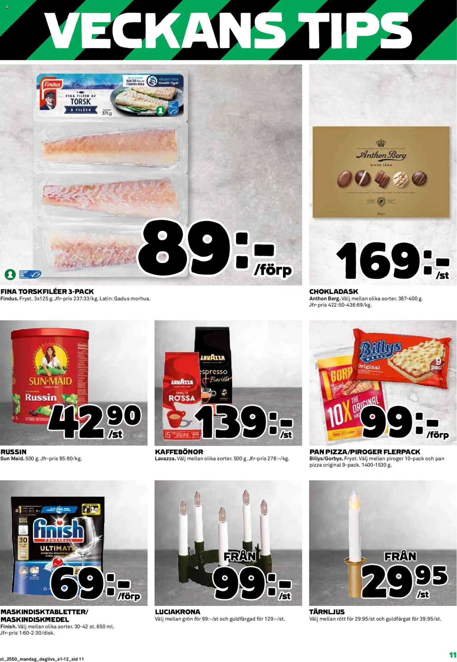 Coop Forum Reklamblad från 08/12/2025 Aktuella reklamblad Coop Forum