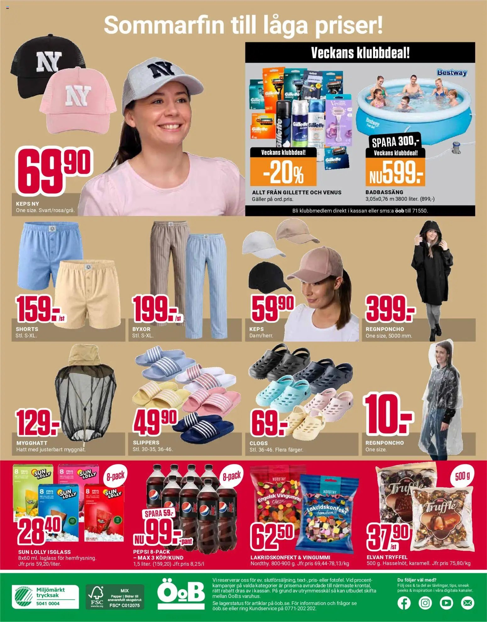 ÖoB Reklamblad från 22/06/2026 ÖoB erbjudanden