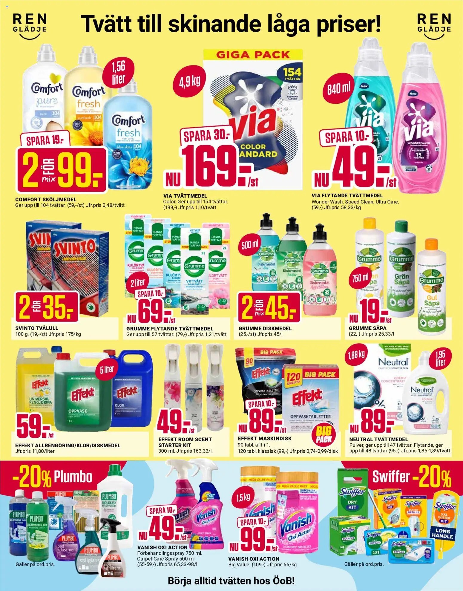 ÖoB Reklamblad från 22/06/2026 ÖoB erbjudanden