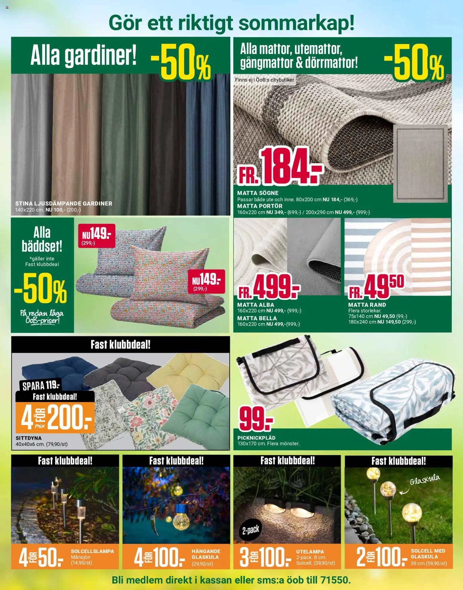 ÖoB Reklamblad från 22/06/2026 ÖoB erbjudanden