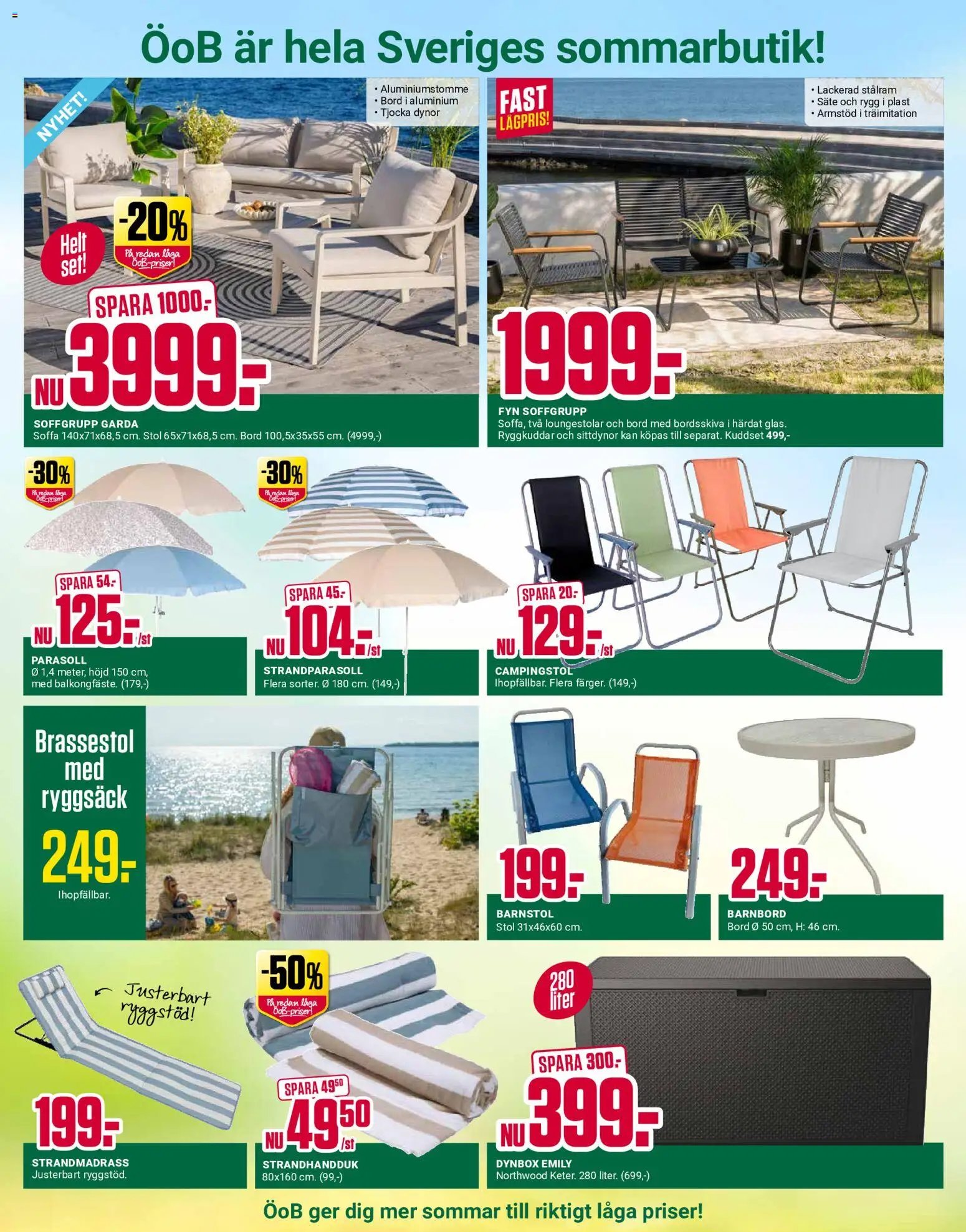 ÖoB Reklamblad från 22/06/2026 ÖoB erbjudanden