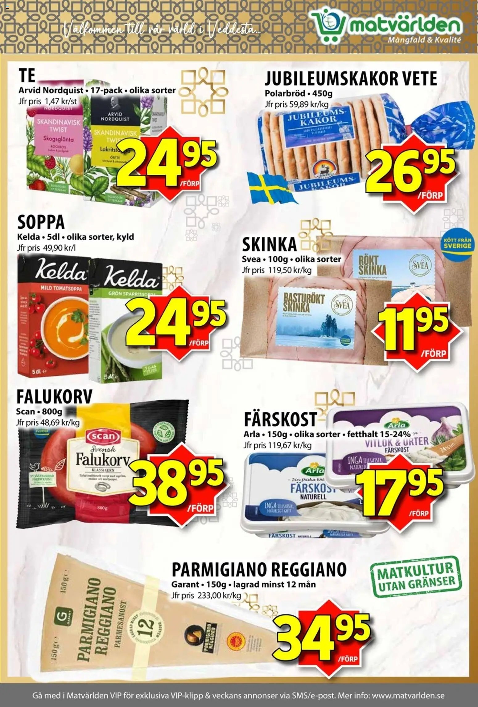 Matvärlden Reklamblad från 17/11/2025 Aktuella reklamblad Matvärlden