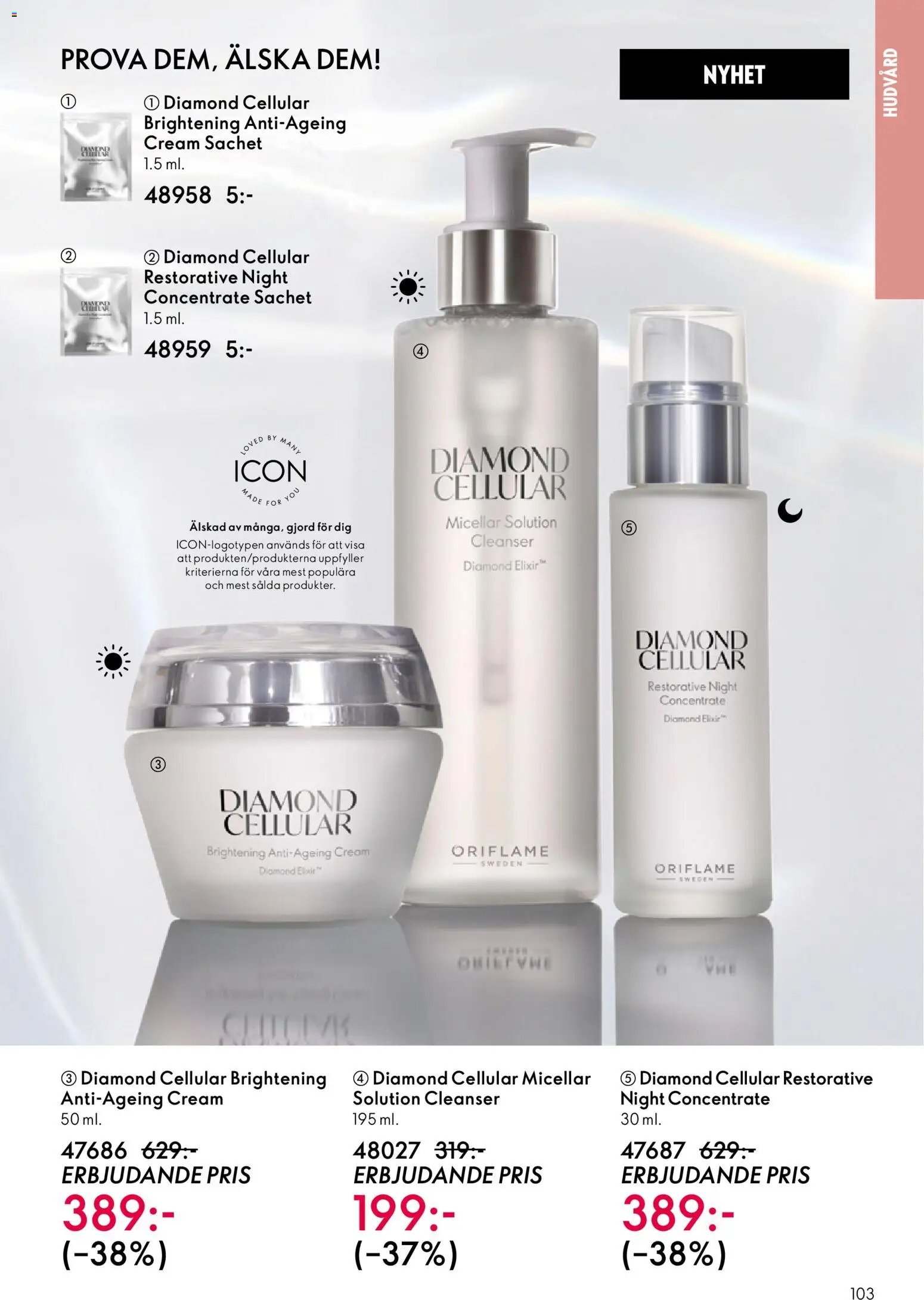 Oriflame Reklamblad från 03/06/2026 Oriflame erbjudanden 08/26