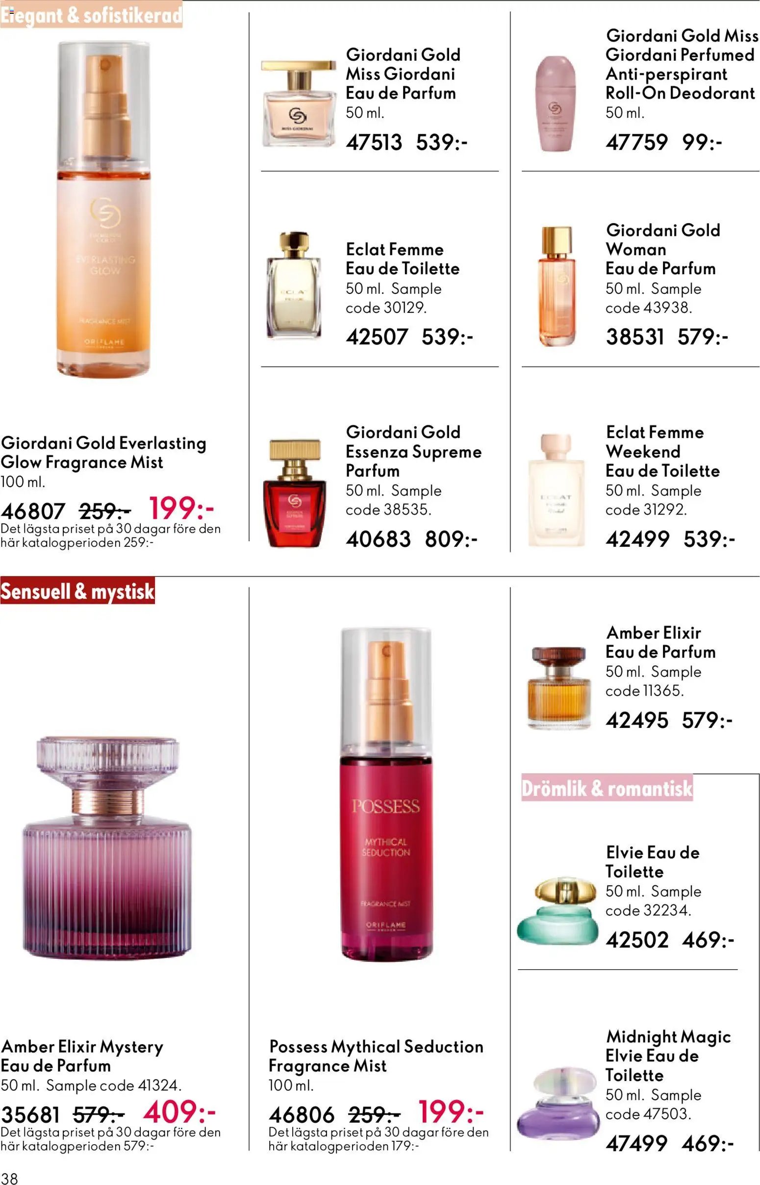 Oriflame Reklamblad från 03/06/2026 Oriflame erbjudanden 08/26