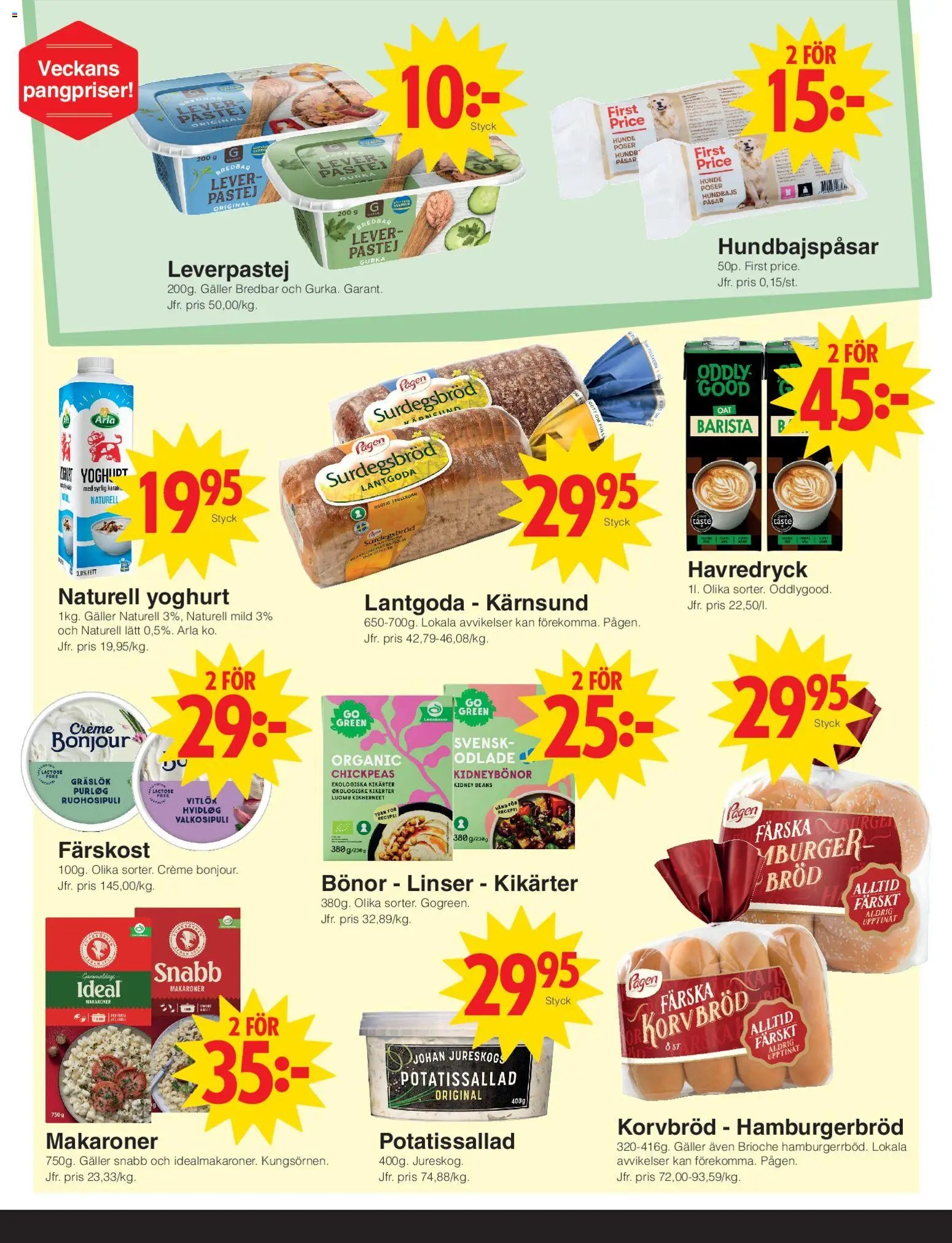 Matöppet Reklamblad från 29/06/2026 Matöppet erbjudanden