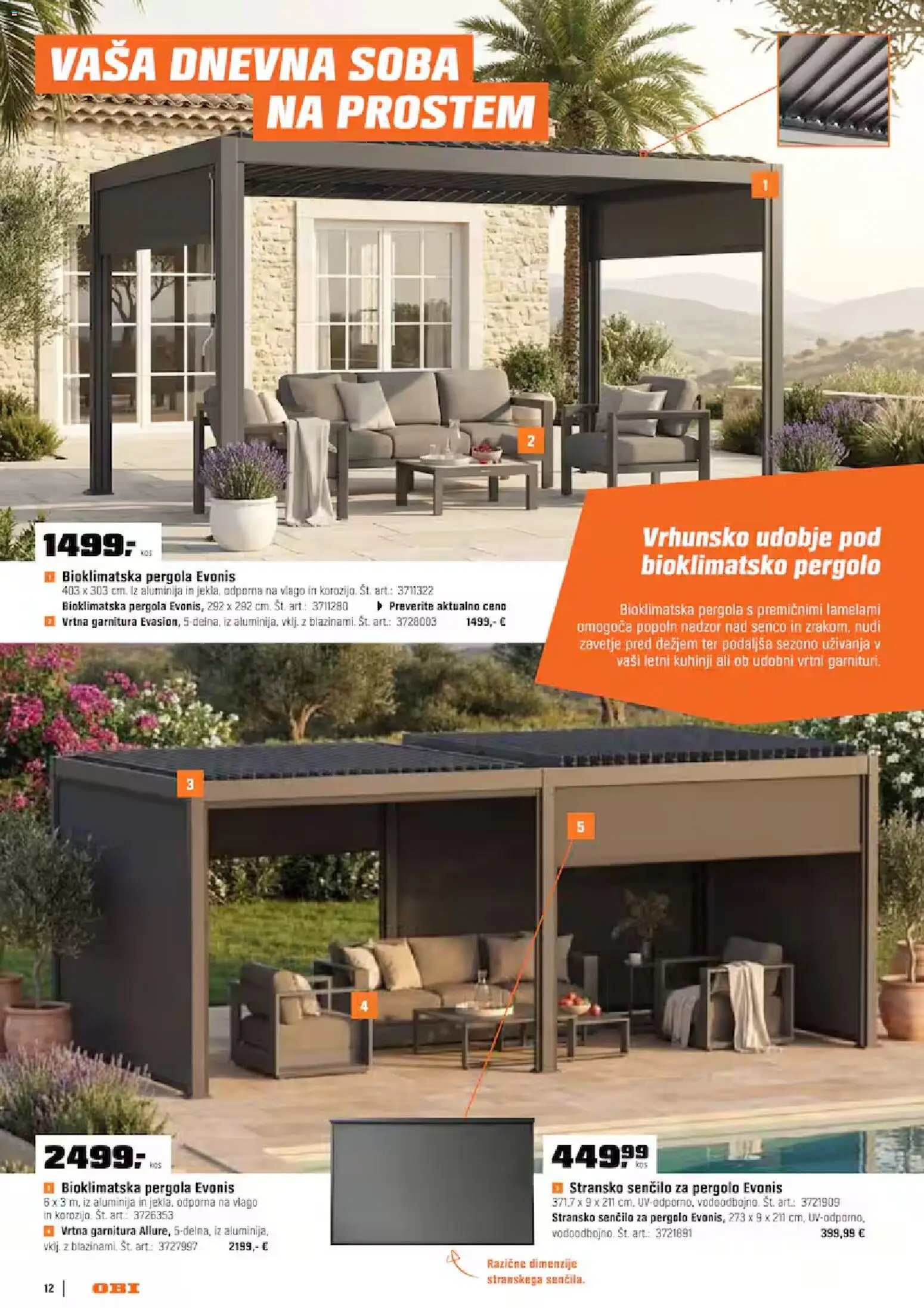 OBI katalog od 01.04.2026 OBI katalog vse za vrt