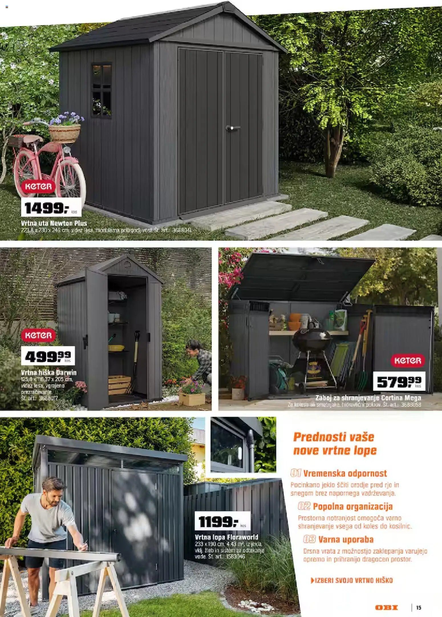 OBI katalog od 01.04.2026 OBI katalog vse za vrt