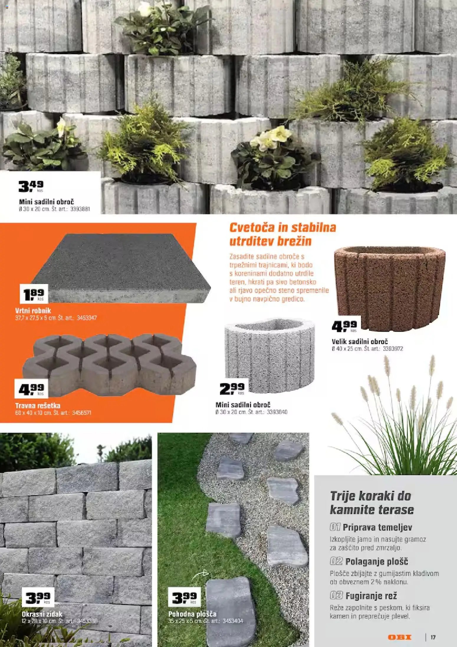 OBI katalog od 01.04.2026 OBI katalog vse za vrt