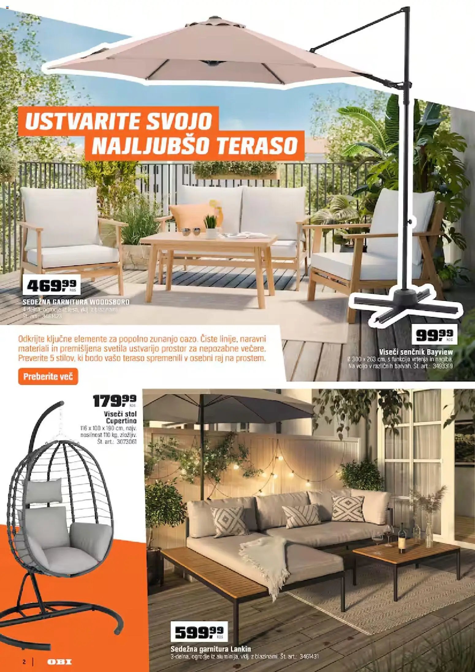 OBI katalog od 01.04.2026 OBI katalog vse za vrt