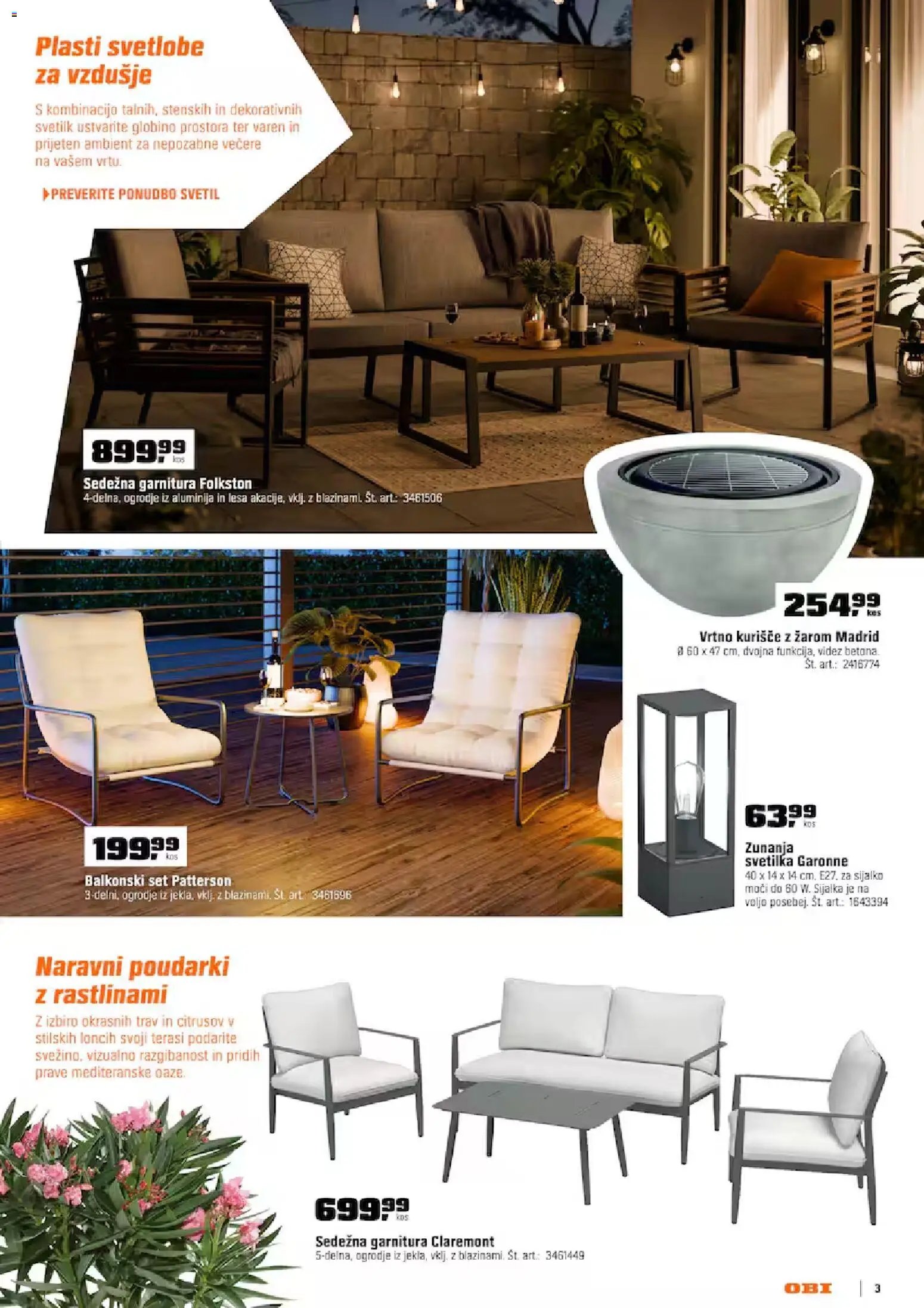 OBI katalog od 01.04.2026 OBI katalog vse za vrt