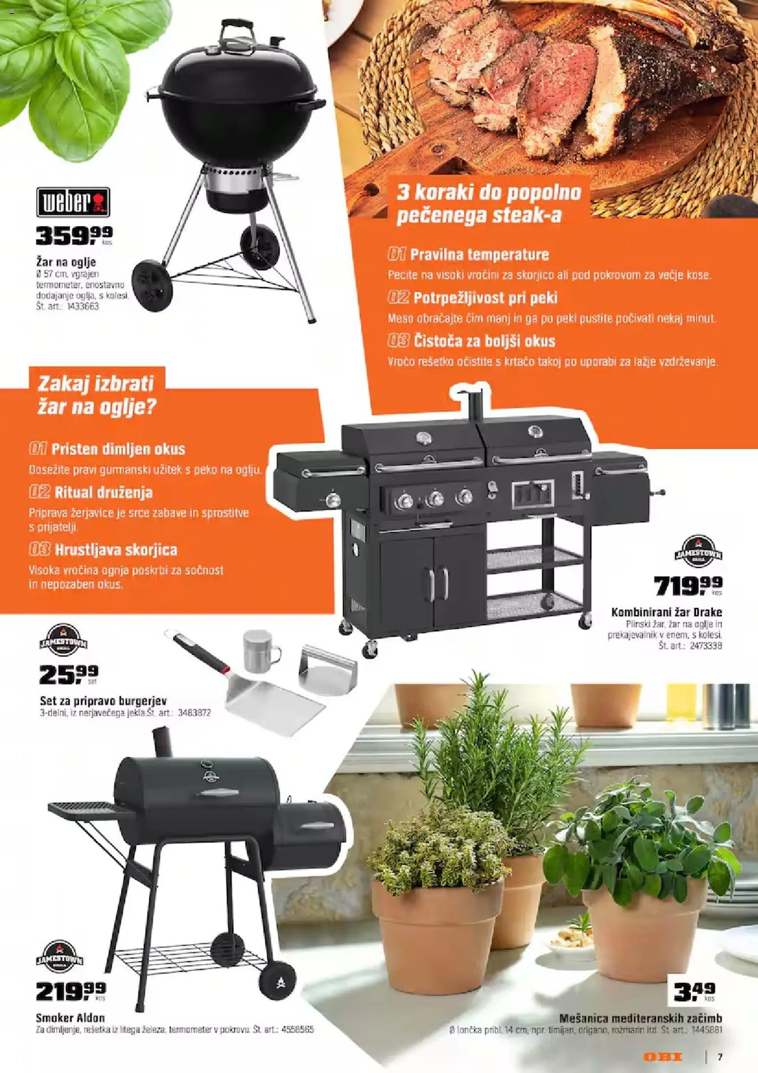 OBI katalog od 01.04.2026 OBI katalog vse za vrt