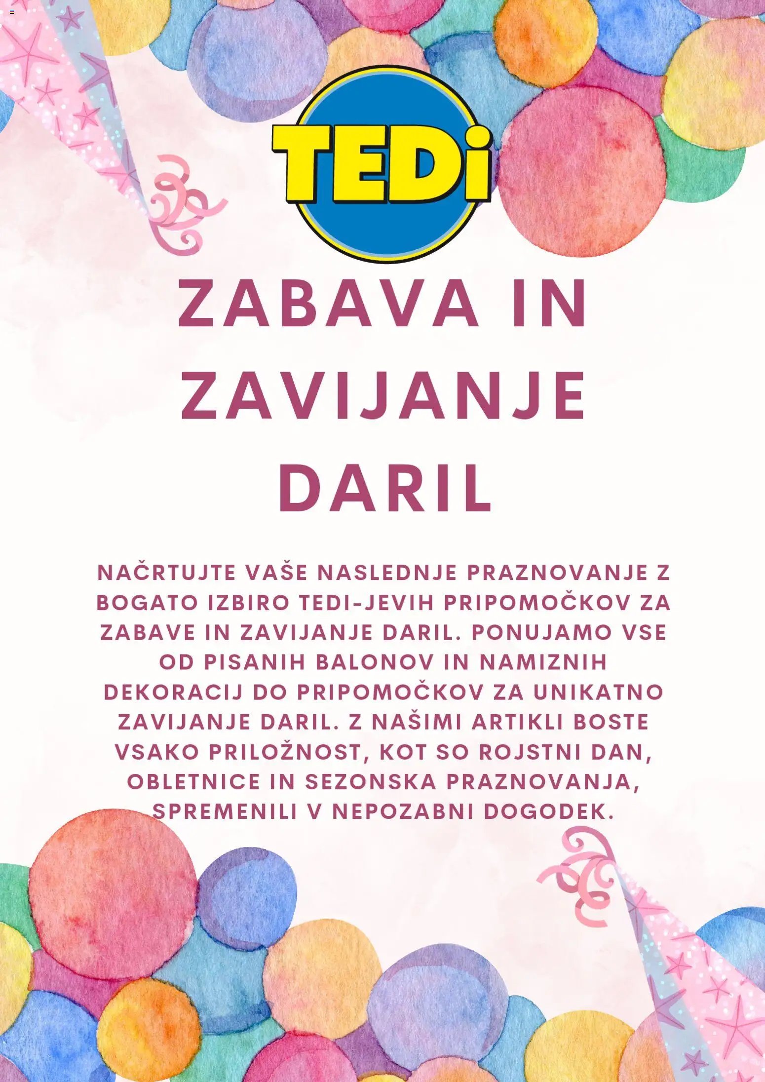 TEDi katalog od 01.07.2026 TEDi katalog