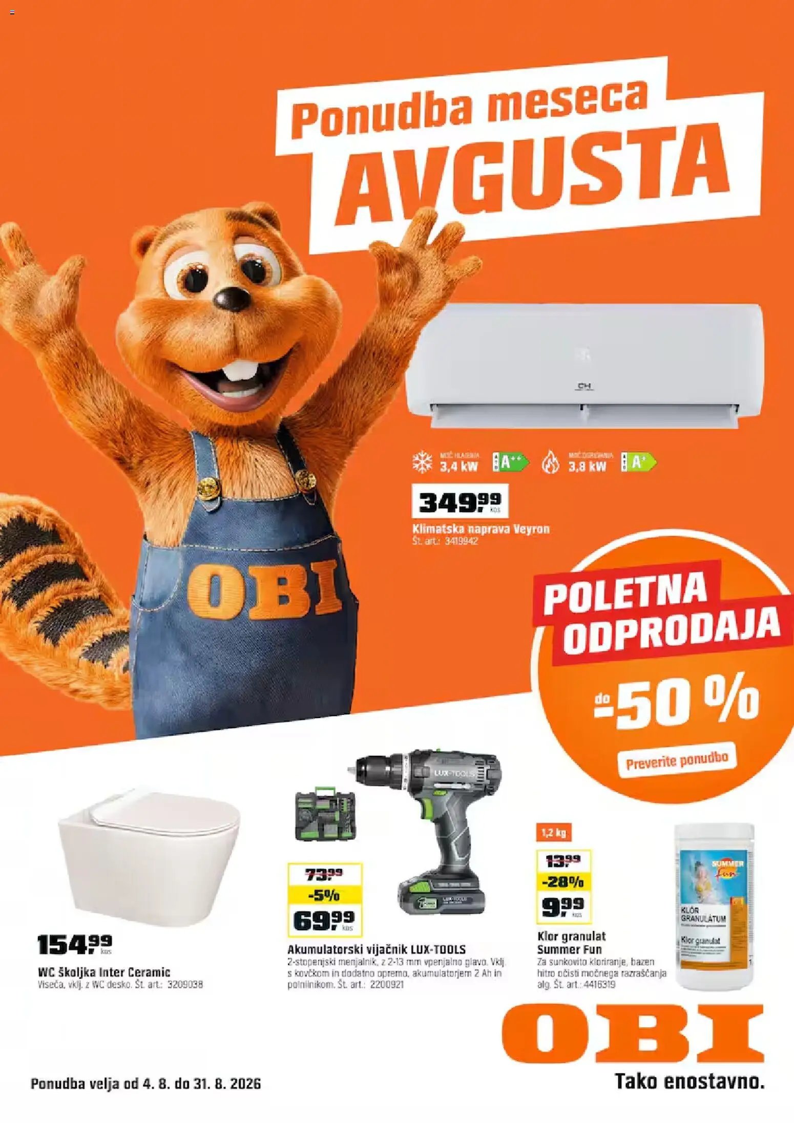 OBI katalog od 04.08.2026 OBI katalog