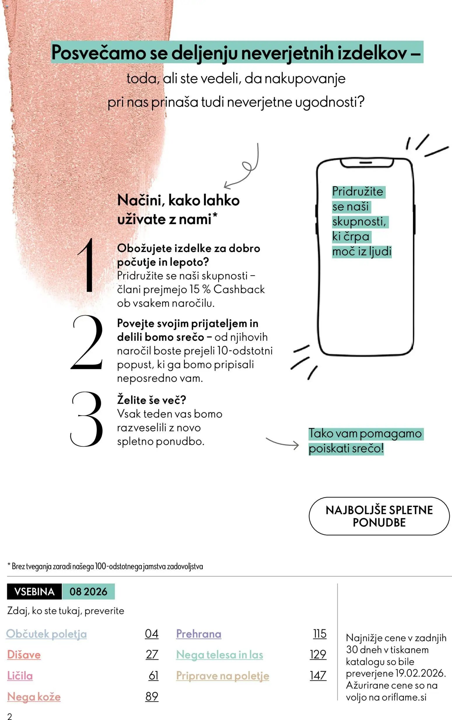 Oriflame katalog od 03.06.2026 Oriflame katalog 08/26