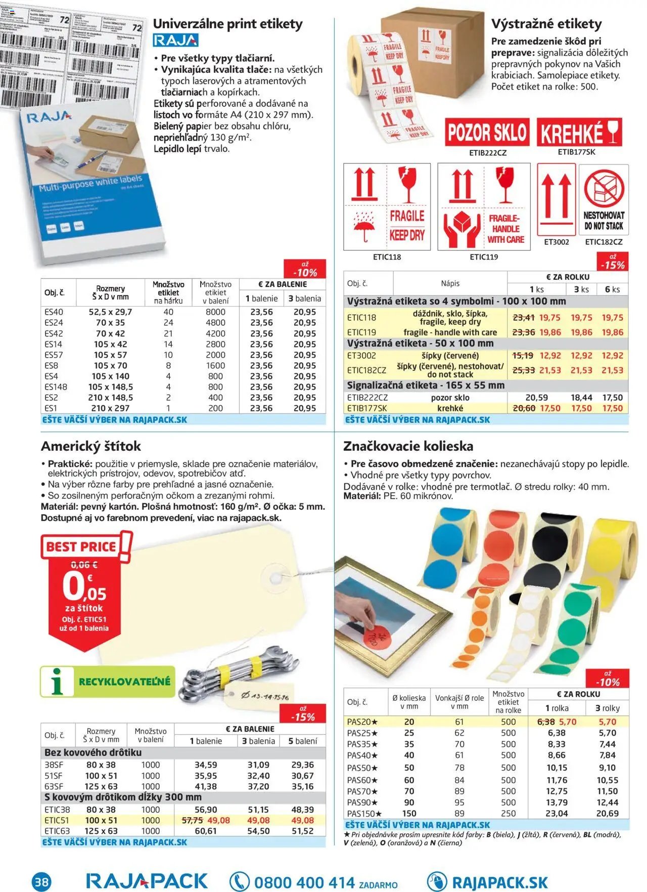 Raja leták od 01.09.2025 Leták (2025-09-01) | 38