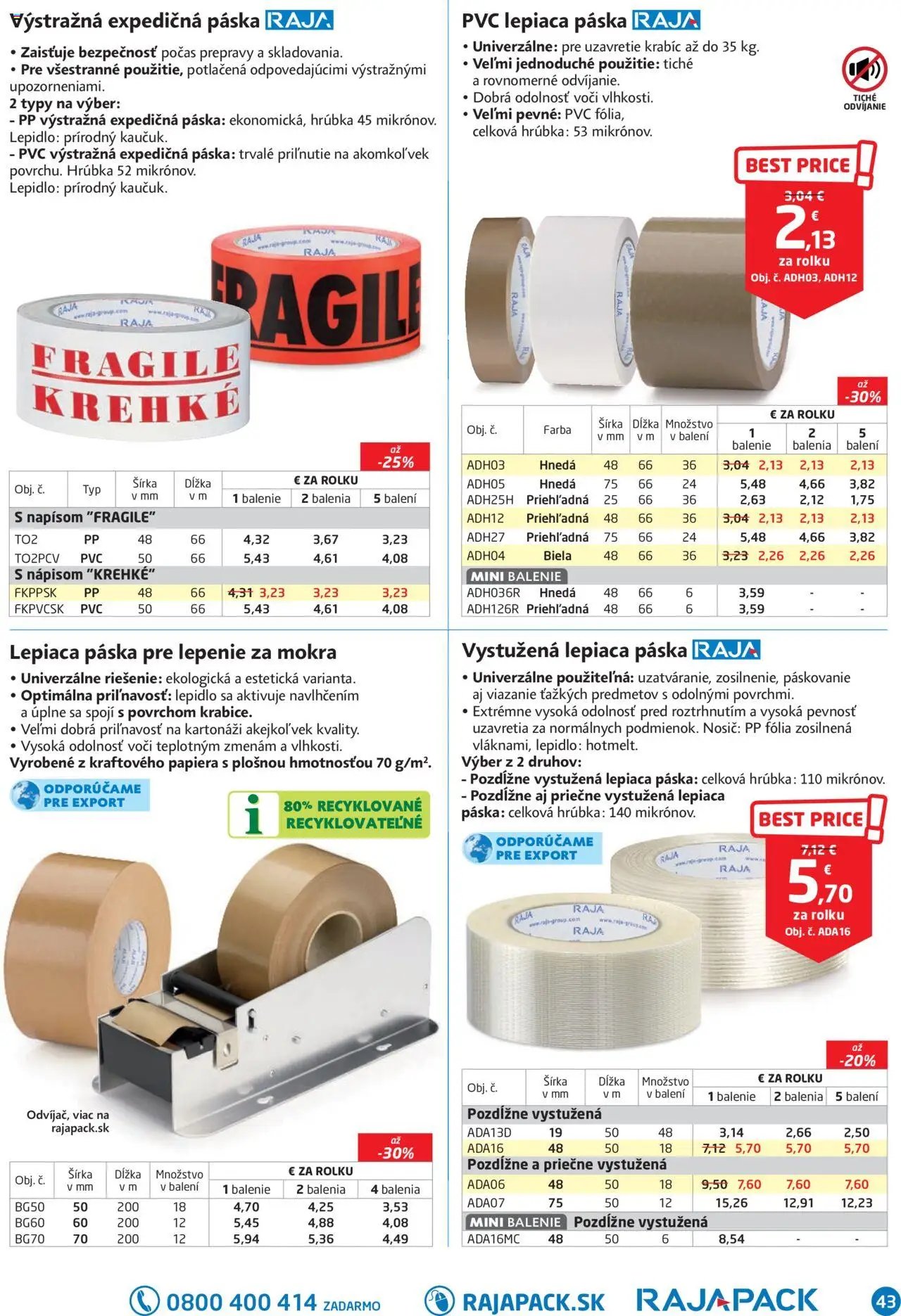 Raja leták od 01.09.2025 Leták (2025-09-01) | 43