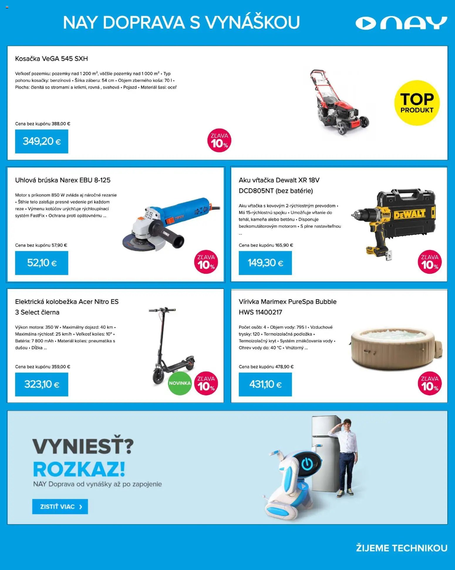 NAY Elektrodom leták od 20.07.2026 NAY Elektrodom leták