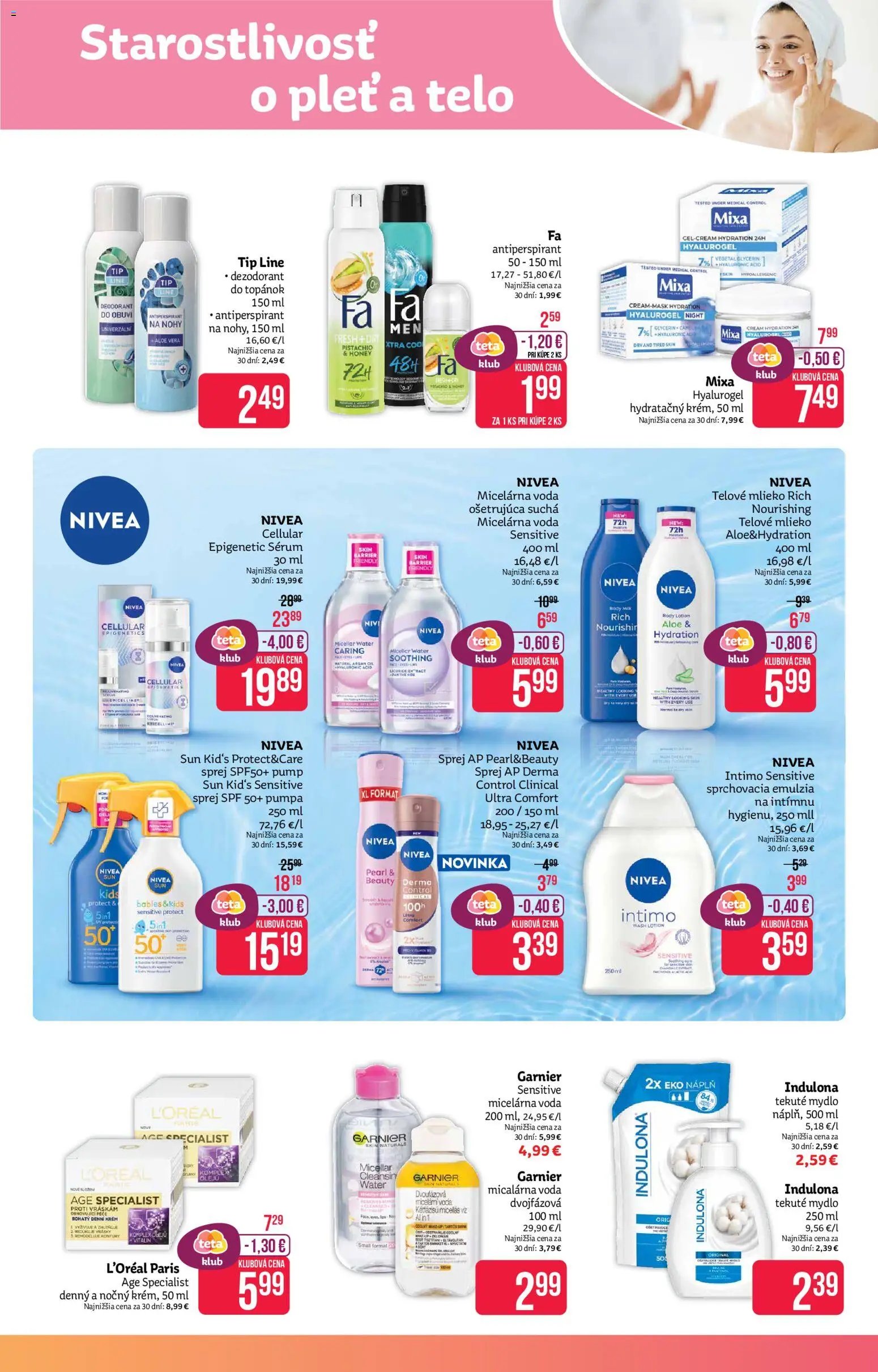 Teta drogerie leták od 03.08.2026 Teta drogerie leták