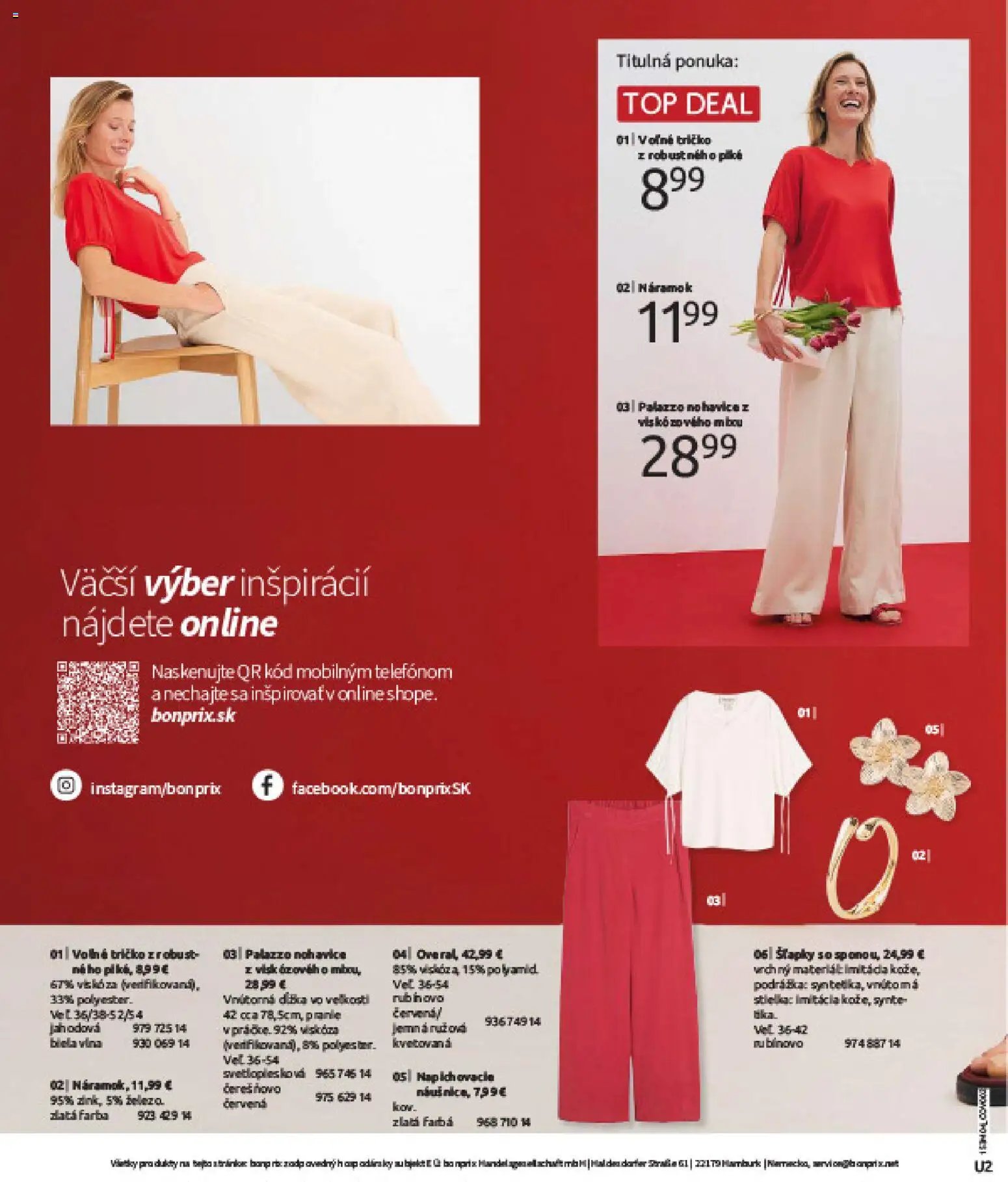 Bonprix leták od 31.03.2026 Bonprix katalóg (2026-03-31 - 2026-04-27) | 2